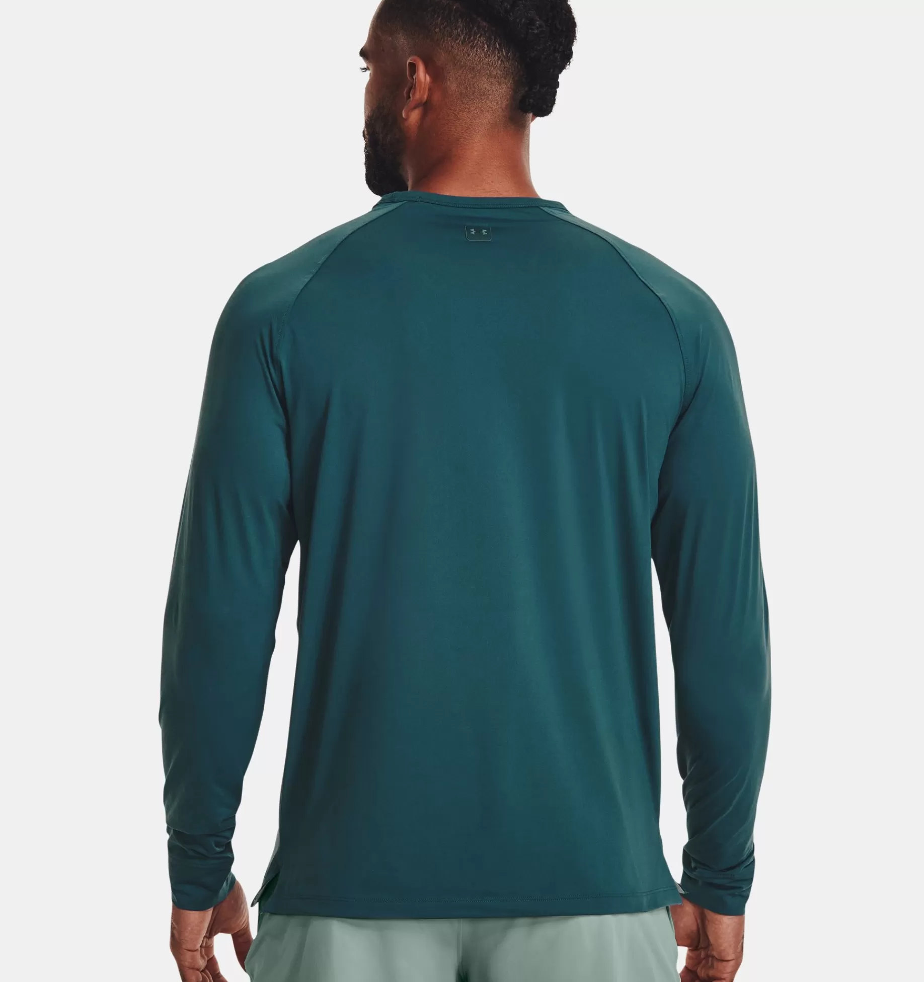 Fashion Under Armour Maglia A Maniche Lunghe Ua Meridian Da Uomo Tourmaline Teal - 716