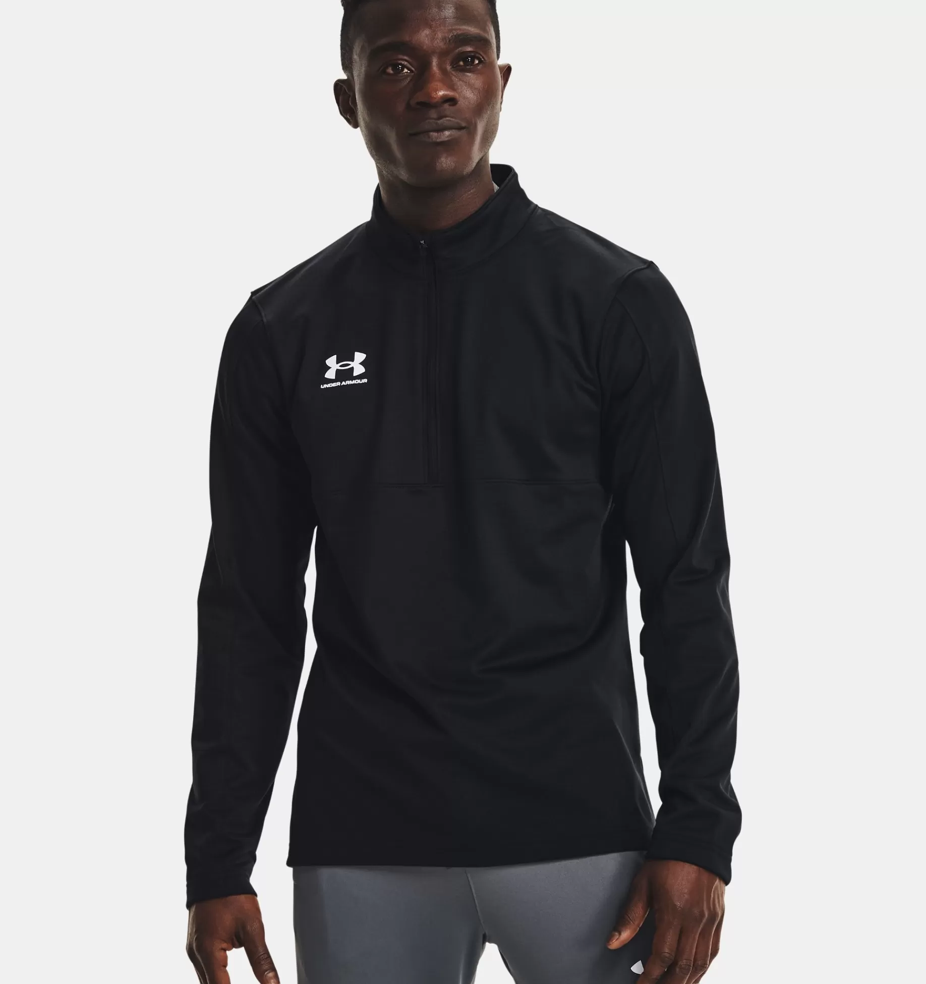 Store Under Armour Maglia Ua Challenger Midlayer Da Uomo Black / White - 001