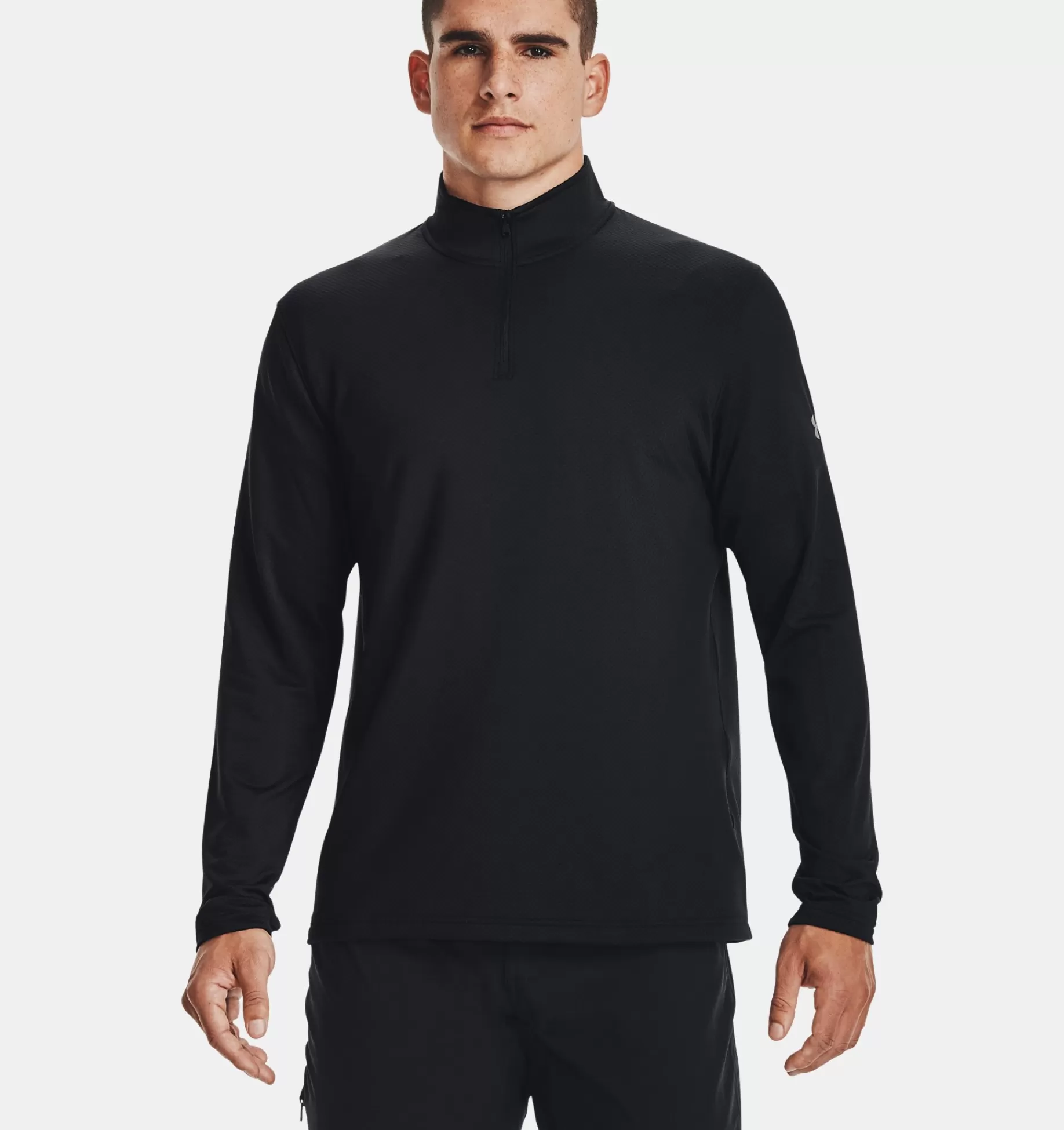 Flash Sale Under Armour Maglia Ua Lightweight ¼ Zip Da Uomo Black - 001