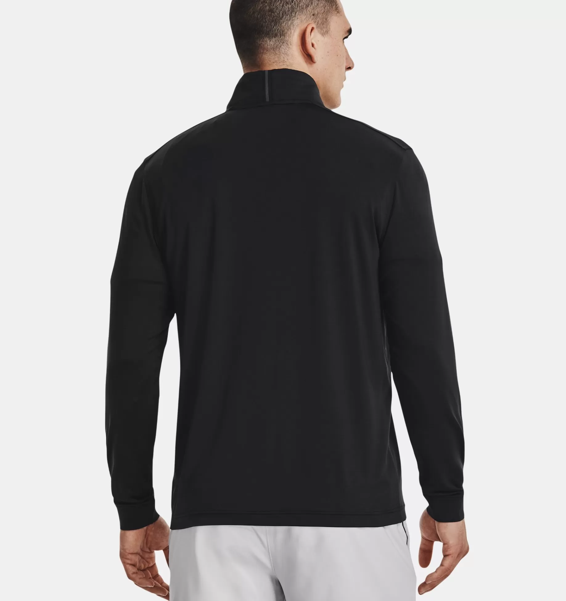 Clearance Under Armour Maglia Ua Playoff ¼ Zip Da Uomo Black / Jet Gray - 001