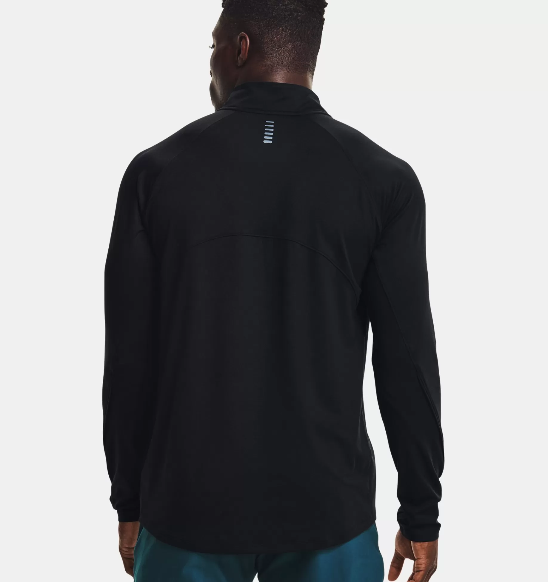 Cheap Under Armour Maglia Ua Qualifier Run 2.0 ½ Zip Da Uomo Black / Reflective - 001