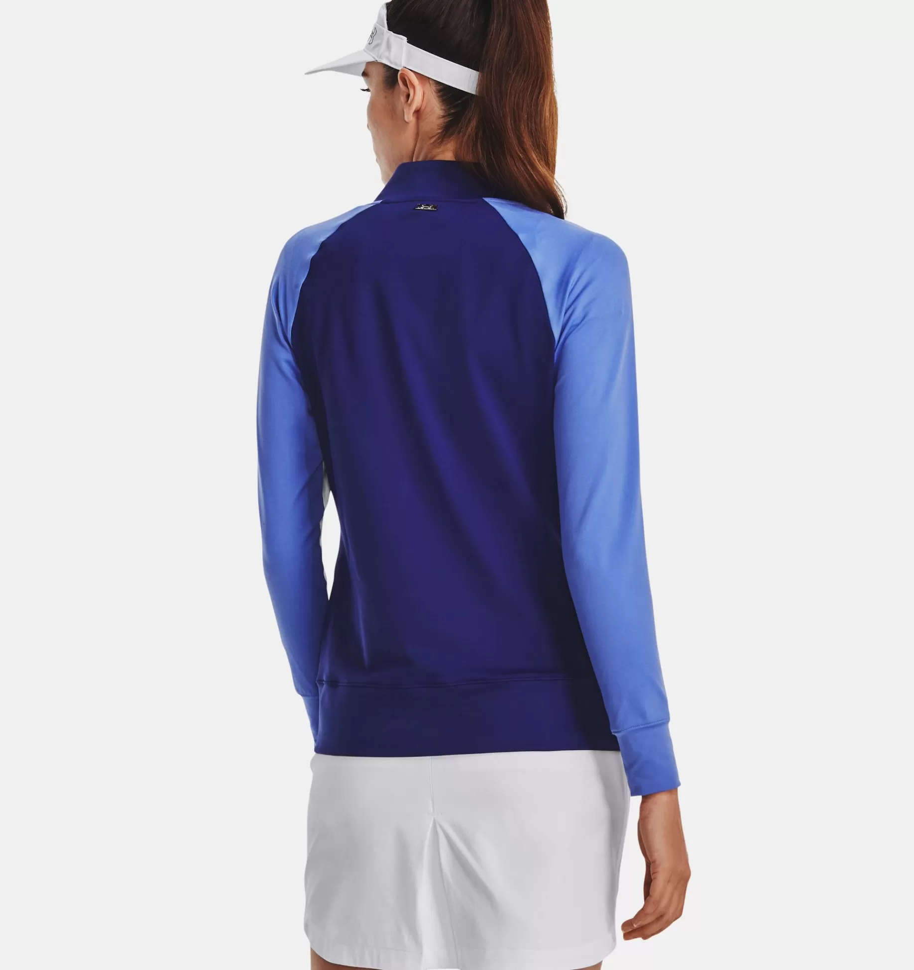 Cheap Under Armour Maglia Ua Storm Midlayer Full-Zip Da Donna Sonar Blue / Metallic Silver - 468