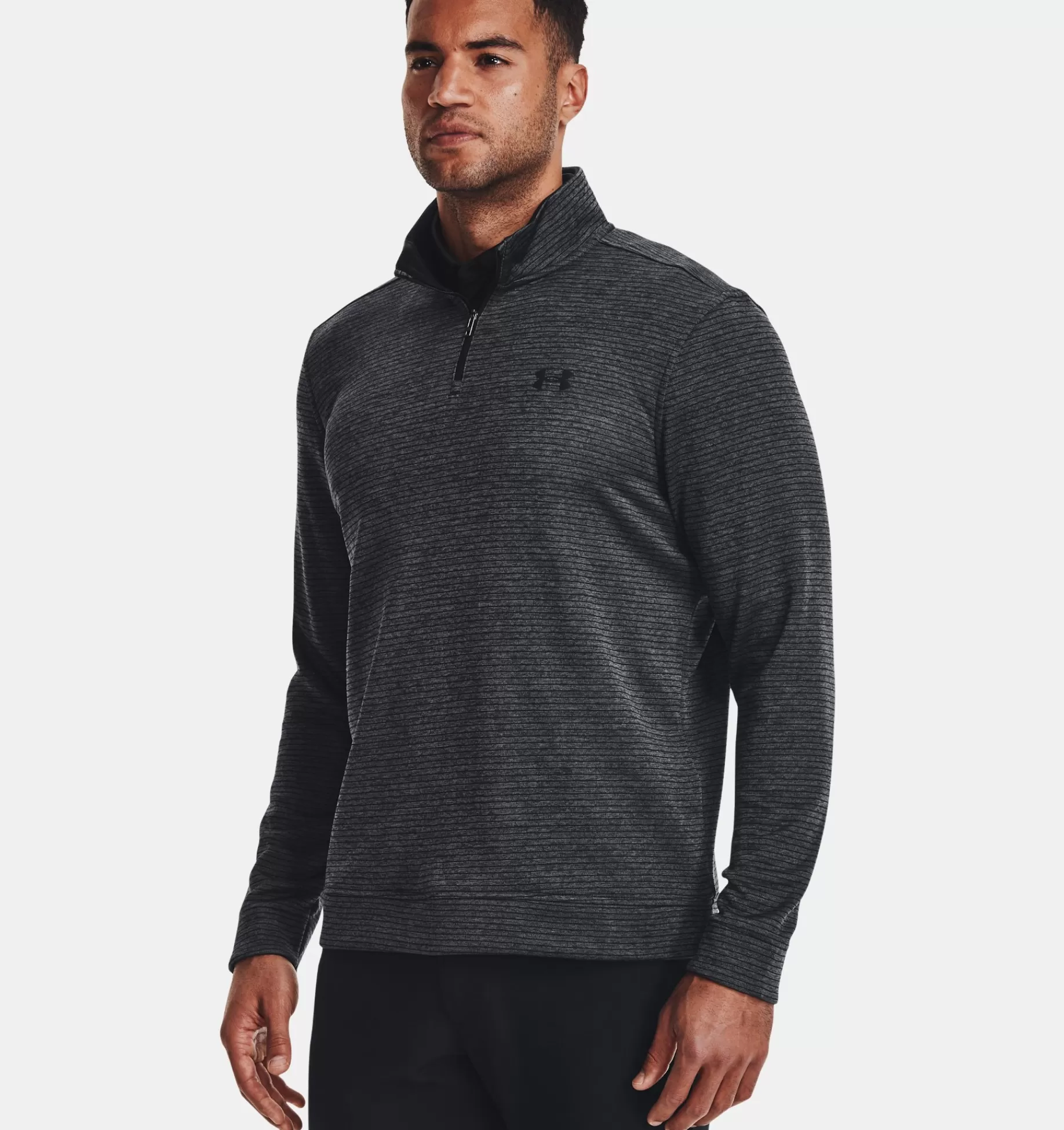 Flash Sale Under Armour Maglia Ua Storm Sweaterfleece ¼ Zip Da Uomo Black - 001