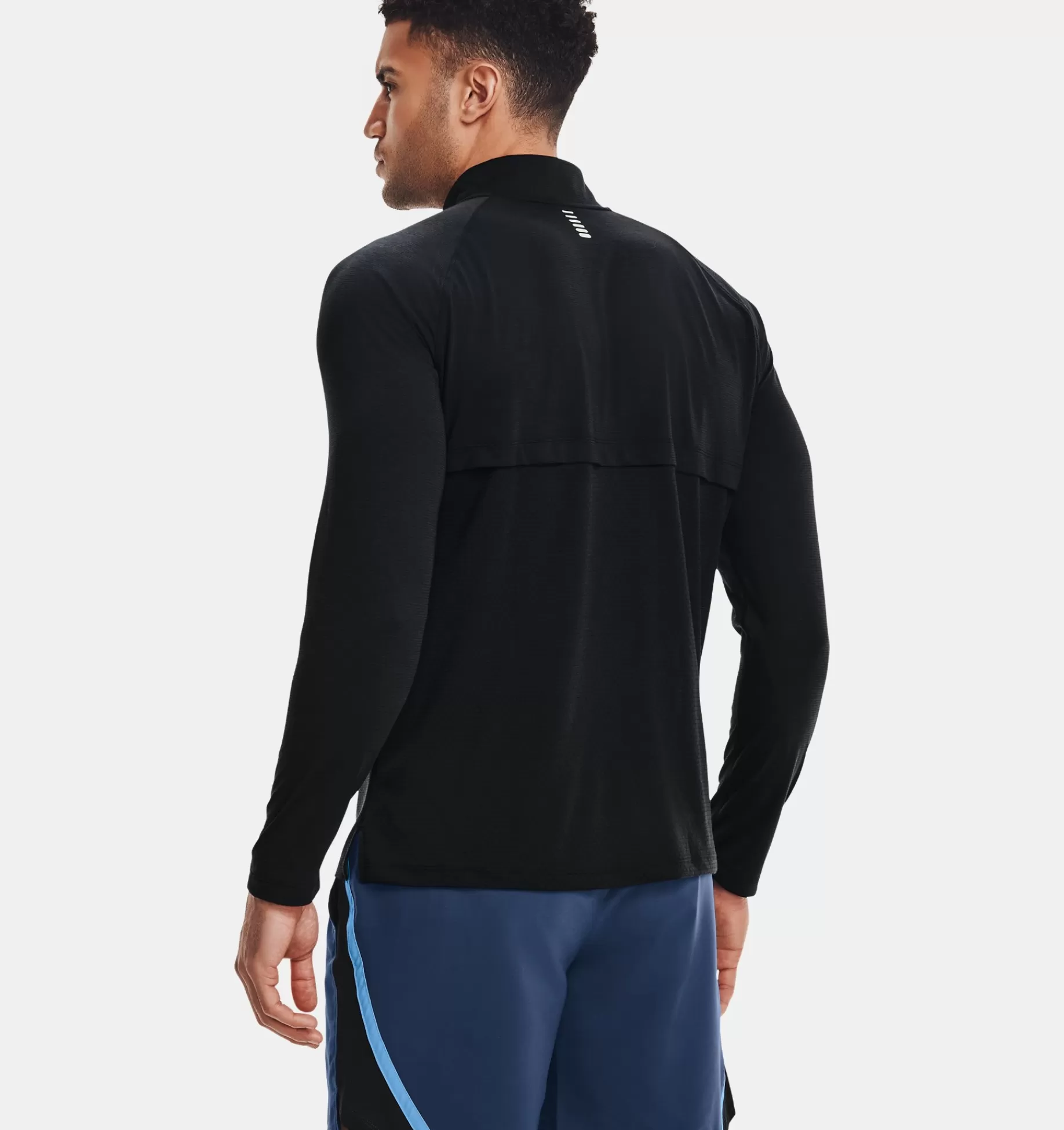 Online Under Armour Maglia Ua Streaker Run ½ Zip Da Uomo Black / Reflective - 001