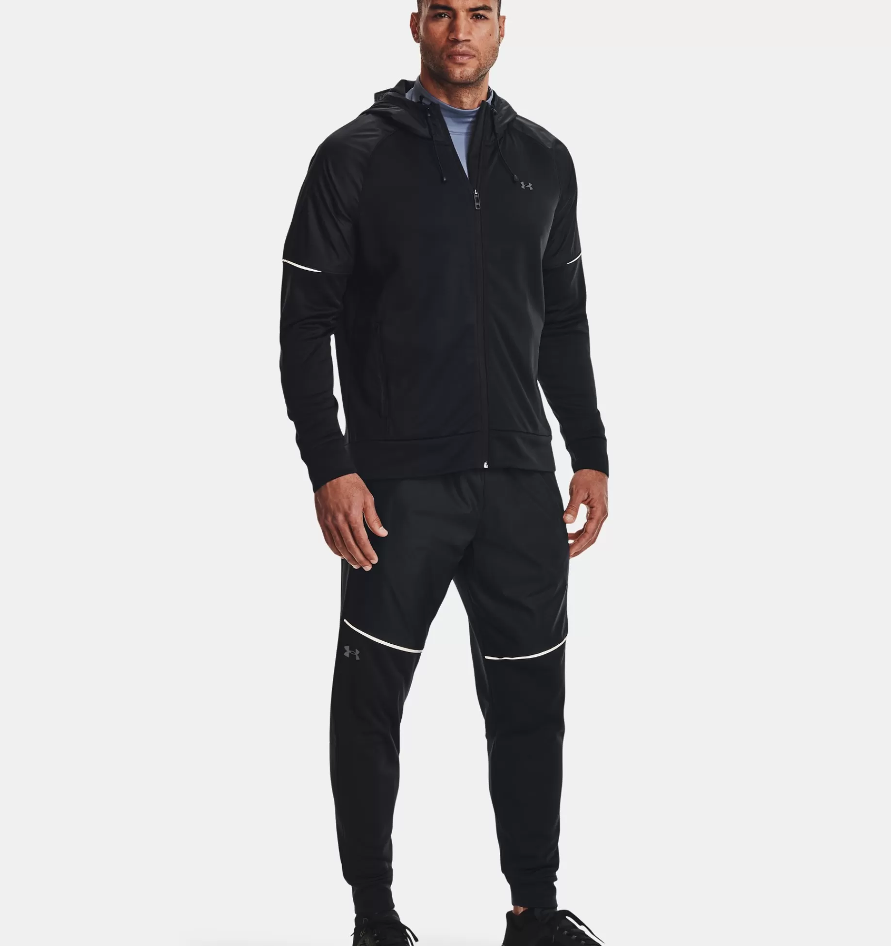 Sale Under Armour Pantaloni Armour Fleece® Storm Da Uomo Black / Pitch Gray - 001