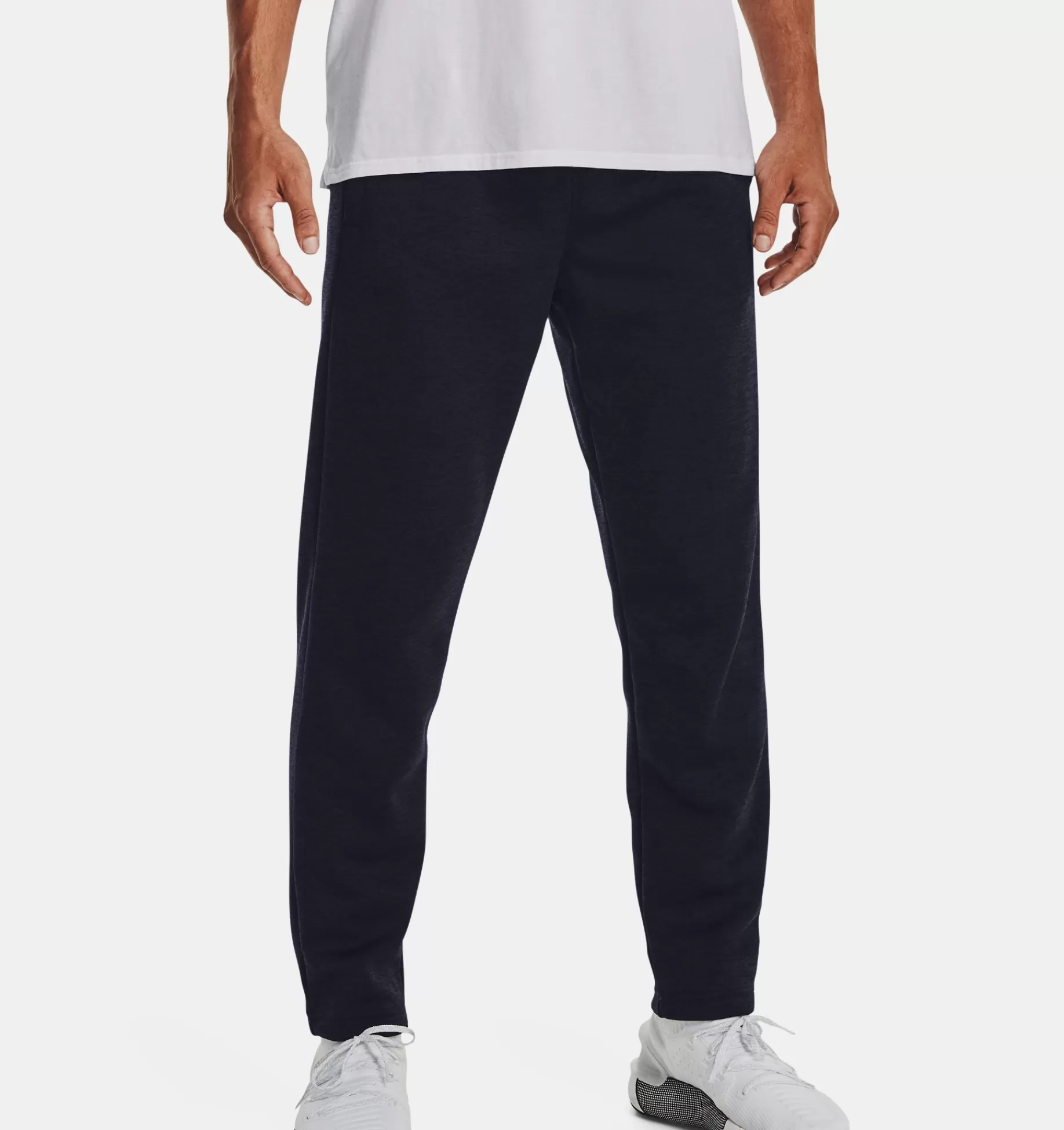 Online Under Armour Pantaloni Armour Fleece® Twist Da Uomo Midnight Navy / Black - 410