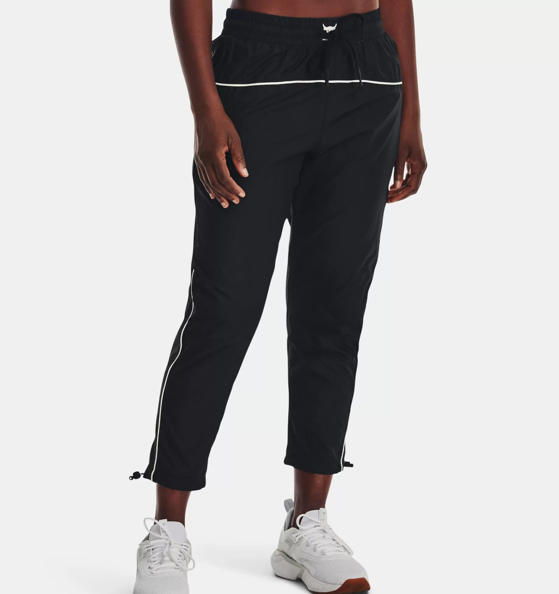 Store Under Armour Pantaloni Project Rock Brahma Da Donna Black / Ivory - 002