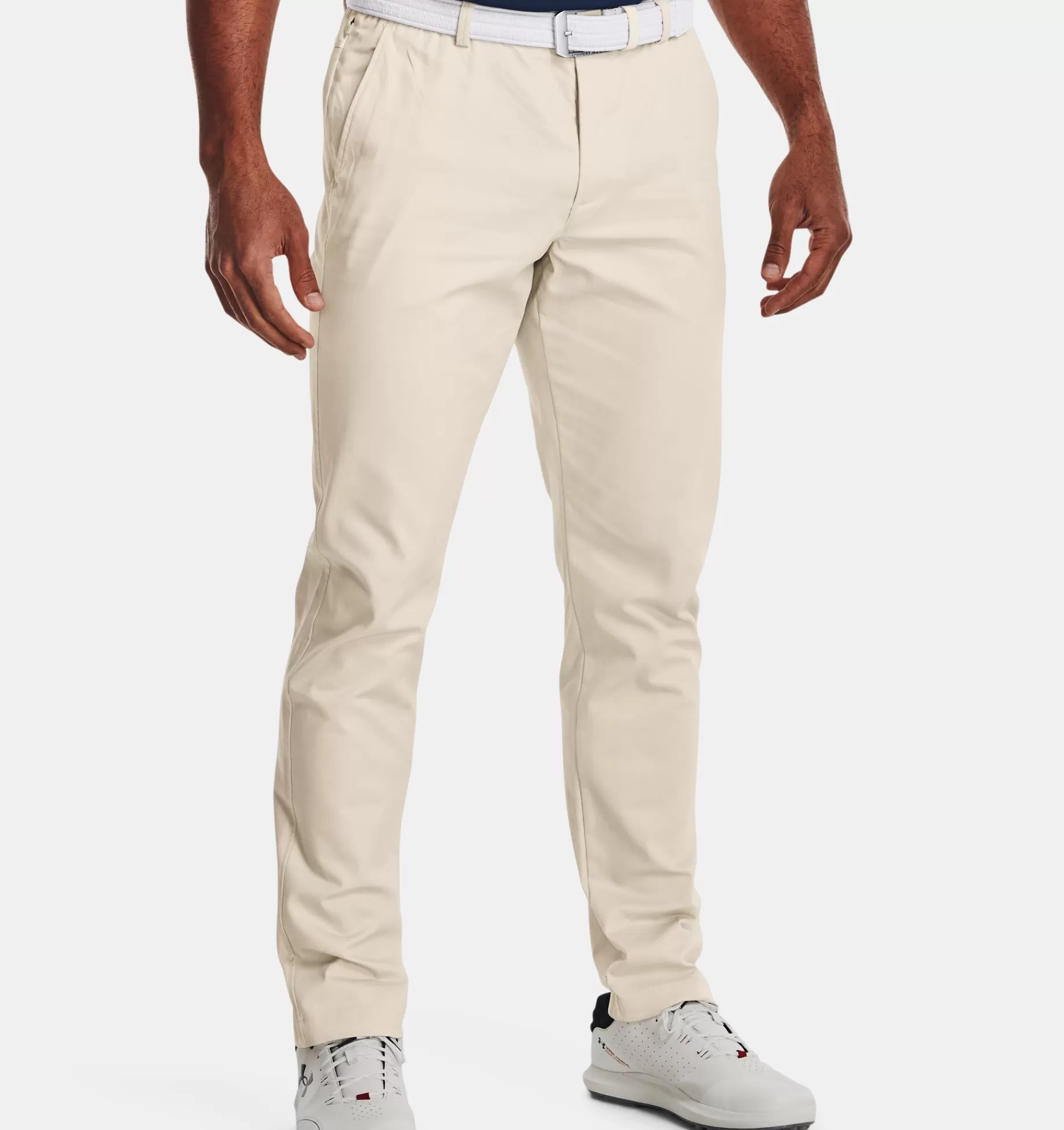 Sale Under Armour Pantaloni Ua Chino Tapered Da Uomo Summit White / Halo Gray - 110