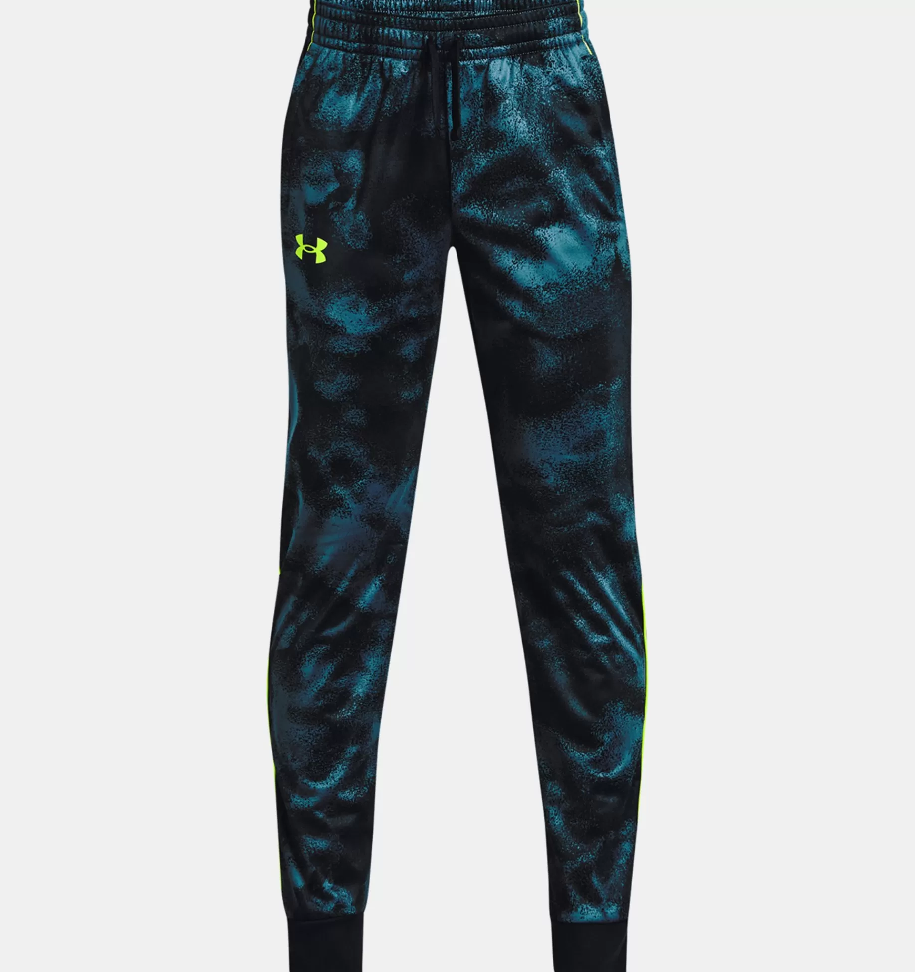 Shop Under Armour Pantaloni Ua Pennant 2.0 Da Ragazzo Black / Lime Surge - 003