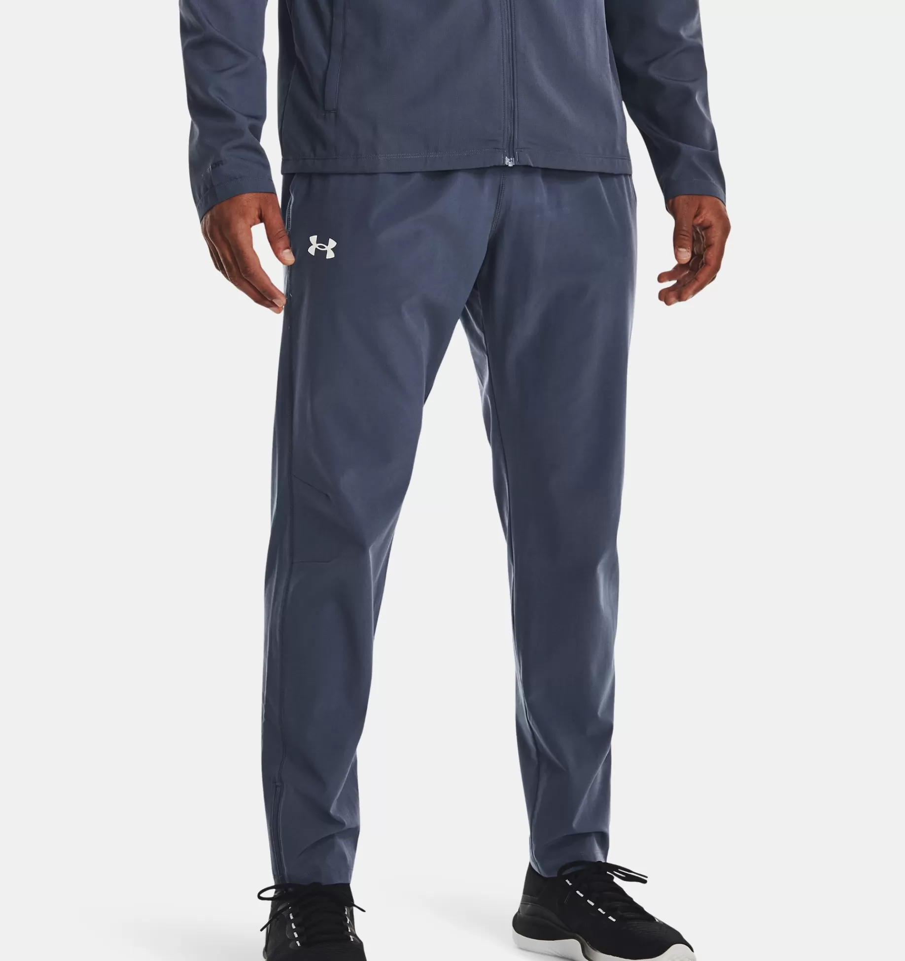 Hot Under Armour Pantaloni Ua Storm Run Da Uomo Downpour Gray / Reflective - 044