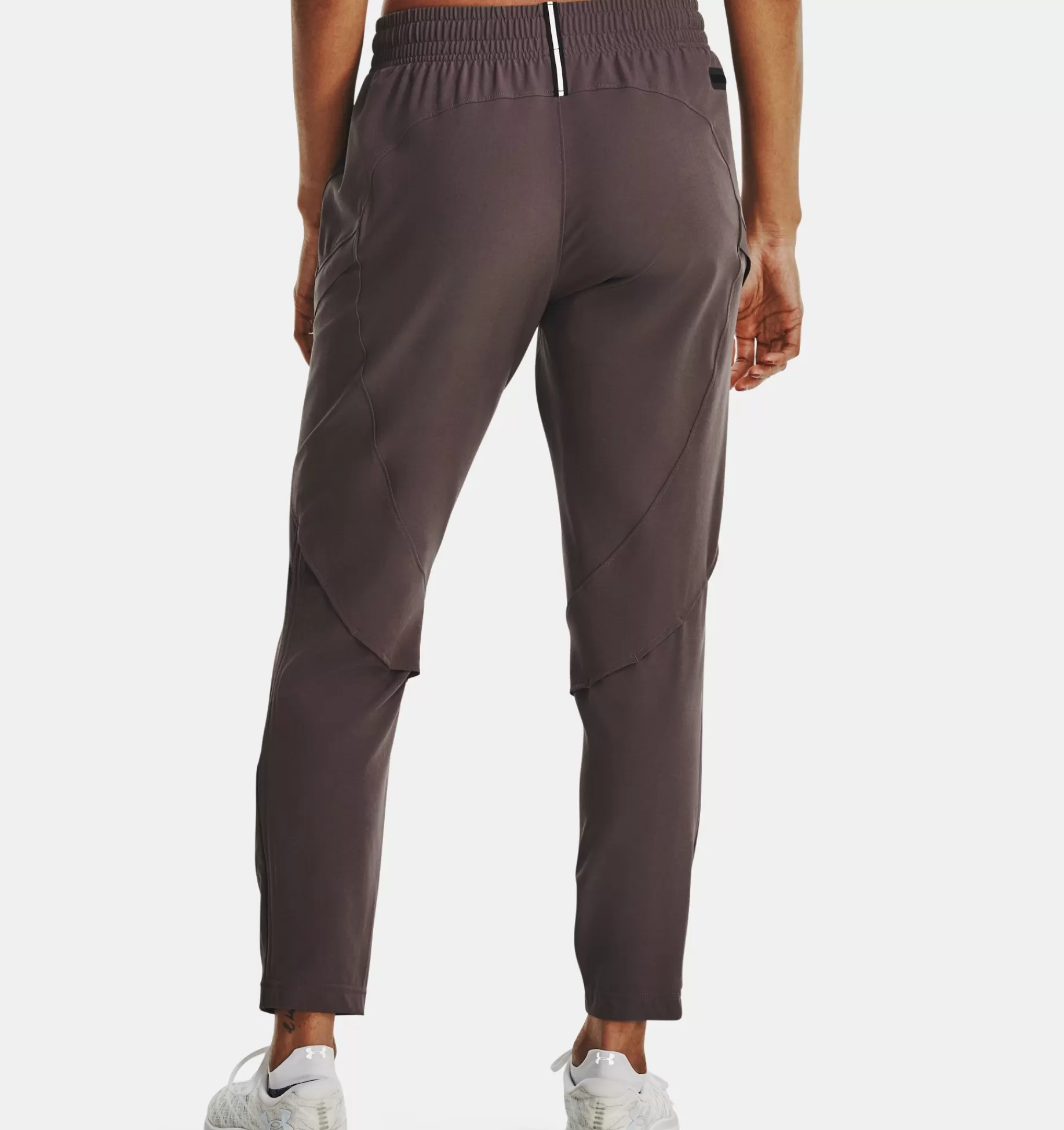 New Under Armour Pantaloni Ua Train Anywhere Da Donna Ash Taupe / Reflective - 057