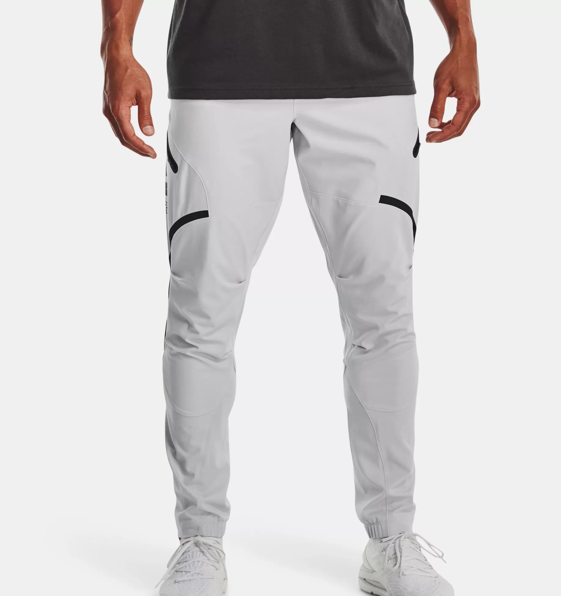 Best Under Armour Pantaloni Ua Unstoppable Cargo Da Uomo Halo Gray / Black - 014