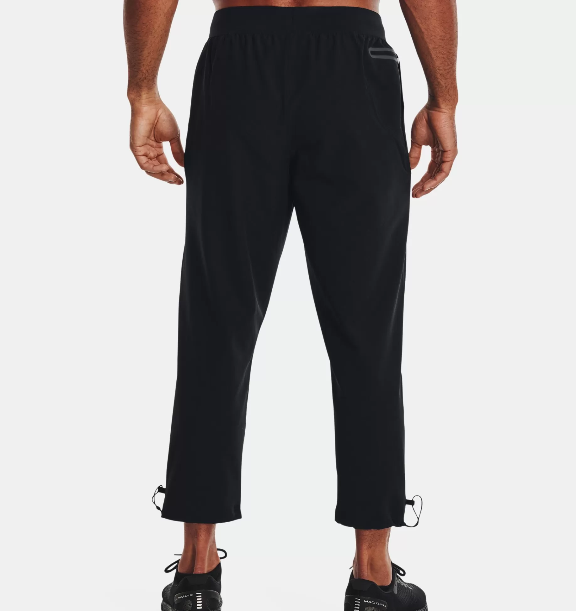 Clearance Under Armour Pantaloni Ua Unstoppable Crop Da Uomo Black / Pitch Gray - 001