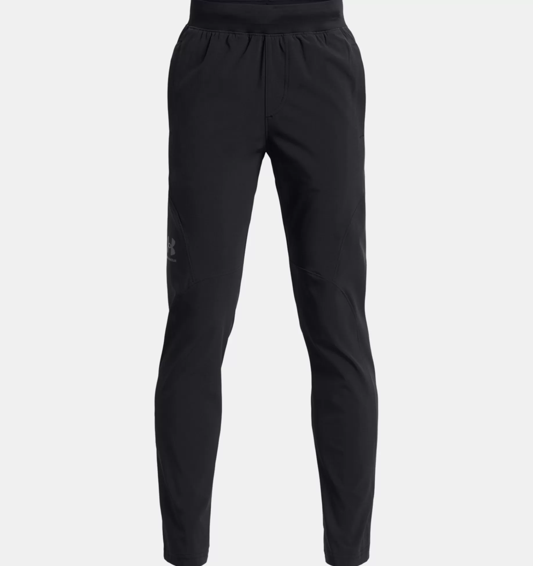 Clearance Under Armour Pantaloni Ua Unstoppable Tapered Da Ragazzo Black / Pitch Gray - 001