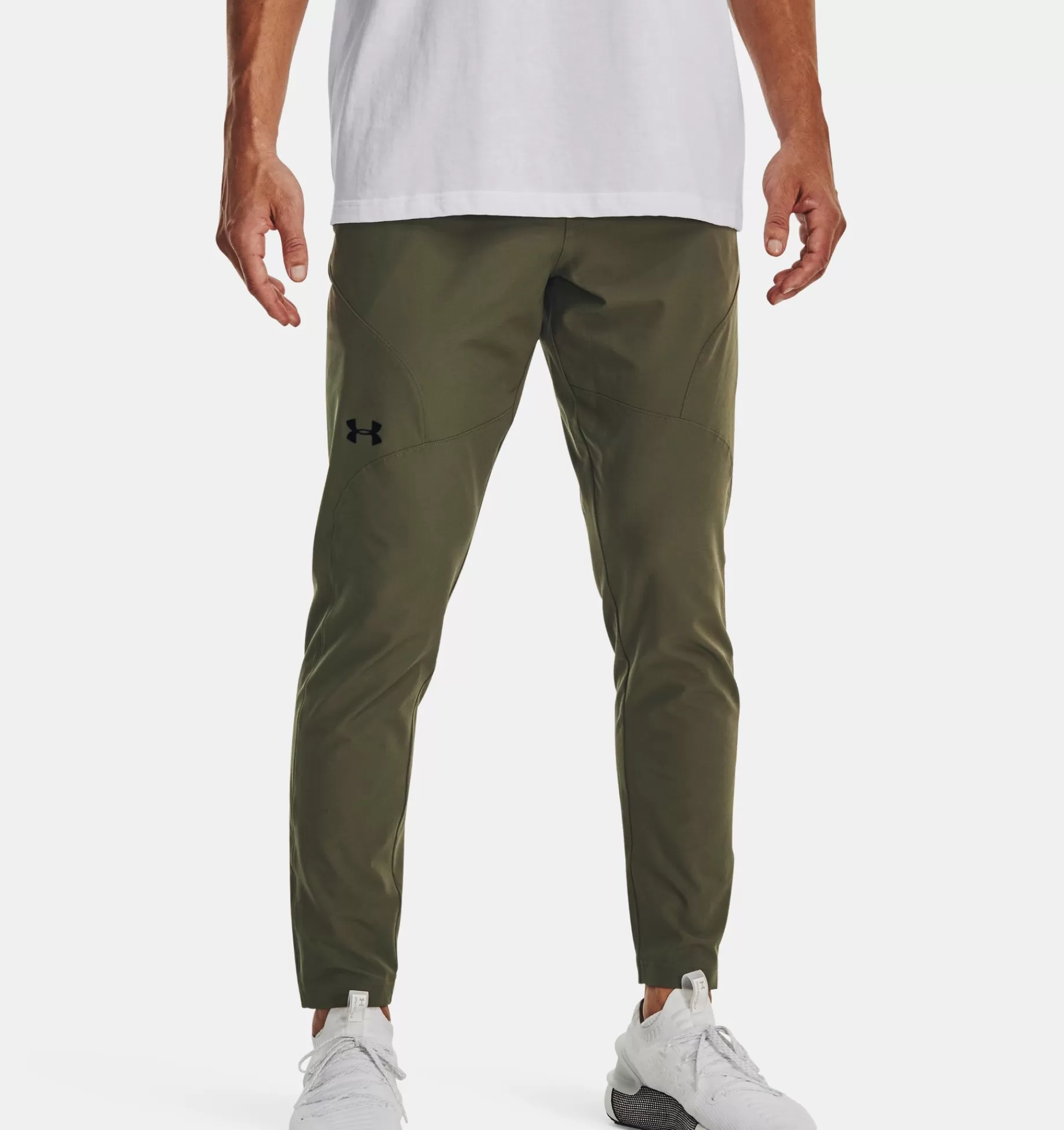 Flash Sale Under Armour Pantaloni Ua Unstoppable Tapered Da Uomo Marine Od Green / Black - 390