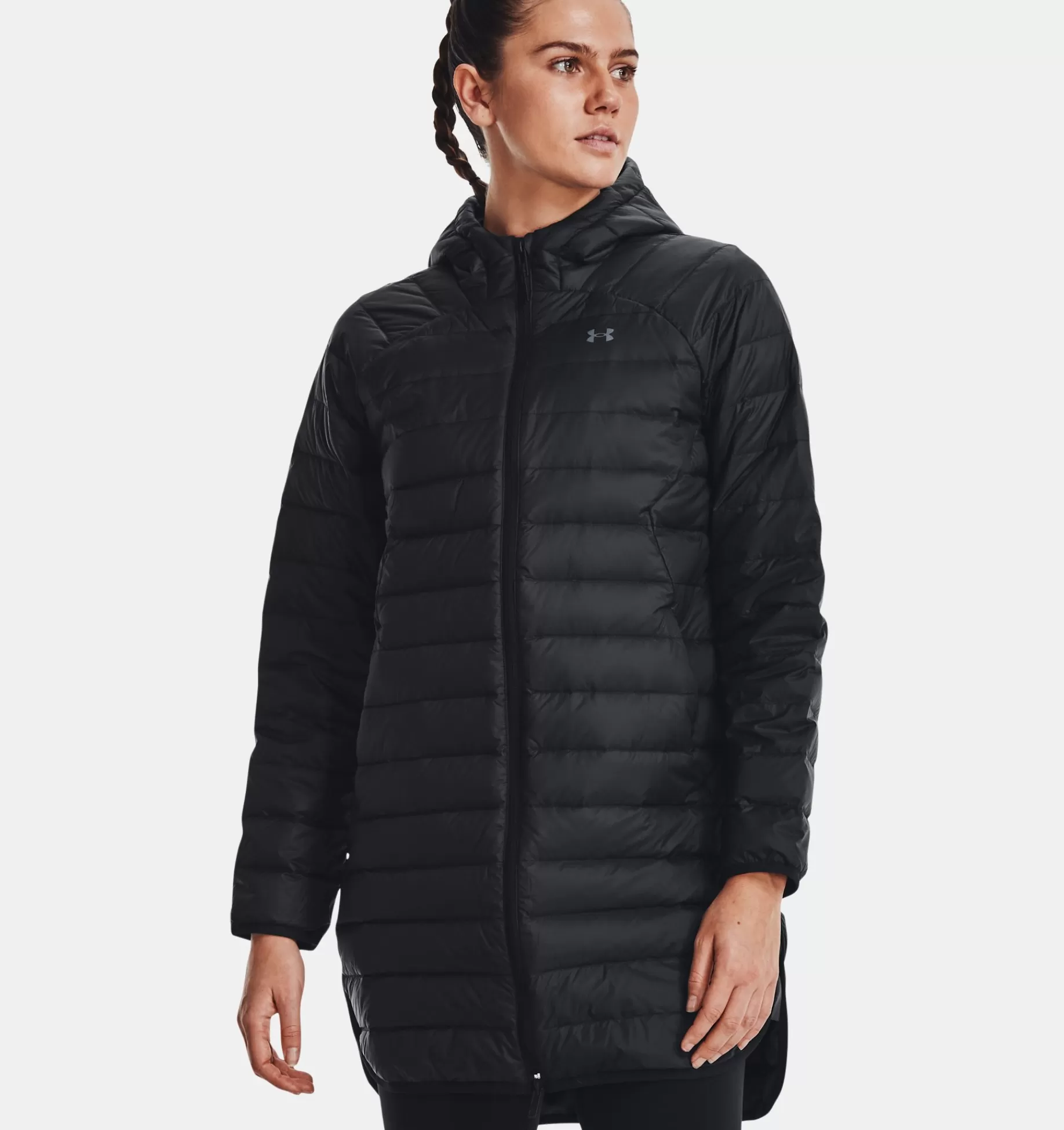 Flash Sale Under Armour Parka Ua Storm Armour Down 2.0 Da Donna Black / Pitch Gray - 001