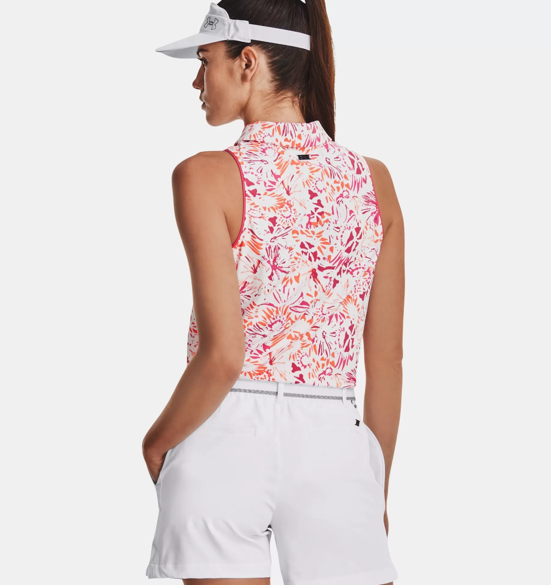 Cheap Under Armour Polo Senza Maniche Ua Iso-Chill Da Donna White / Perfection - 101