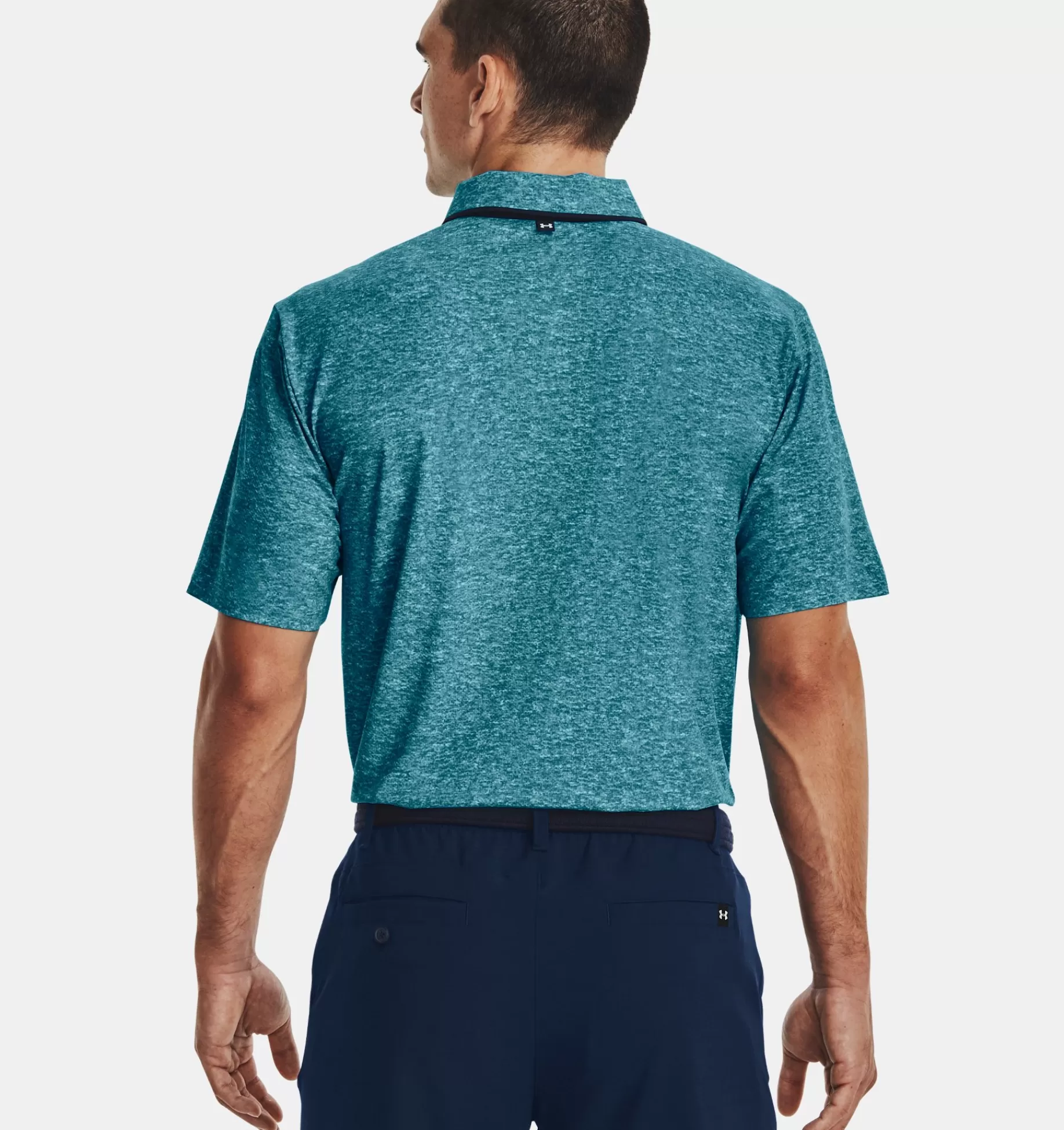 Sale Under Armour Polo Ua Iso-Chill Da Uomo Glacier Blue / Midnight Navy - 433