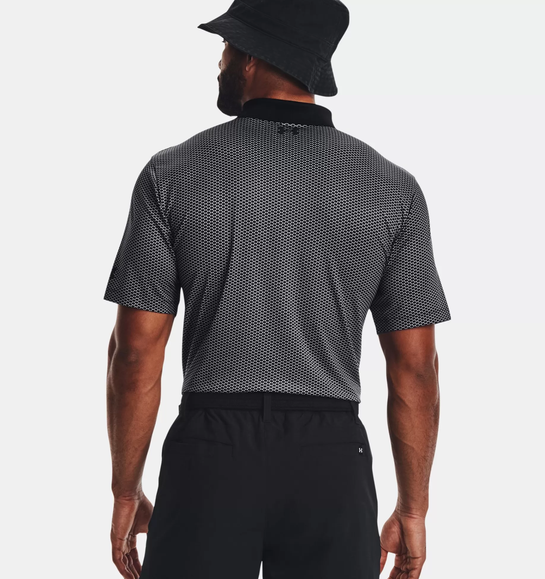 Best Sale Under Armour Polo Ua Performance 3.0 Crestable Monogram Da Uomo Black / White - 001