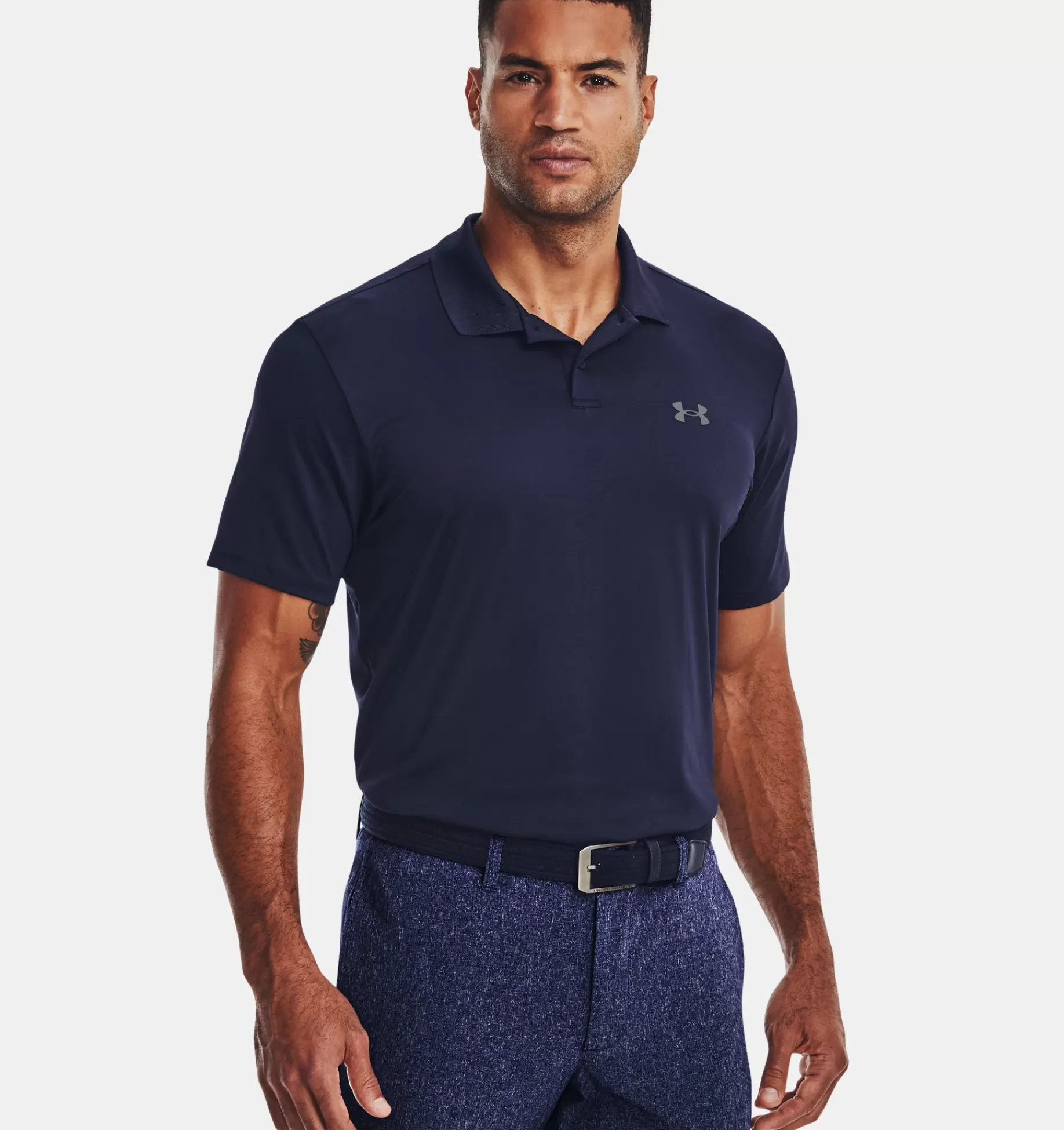 Cheap Under Armour Polo Ua Performance 3.0 Da Uomo Midnight Navy / Pitch Gray - 410