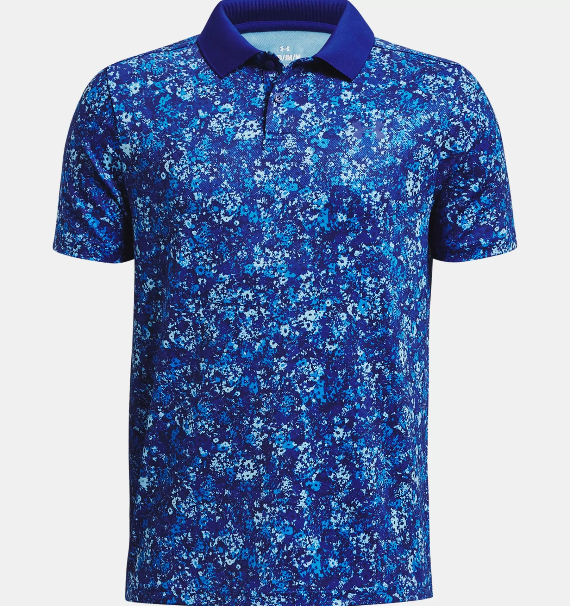 Online Under Armour Polo Ua Performance Floral Speckle Da Ragazzo Royal / Breaker Blue - 400