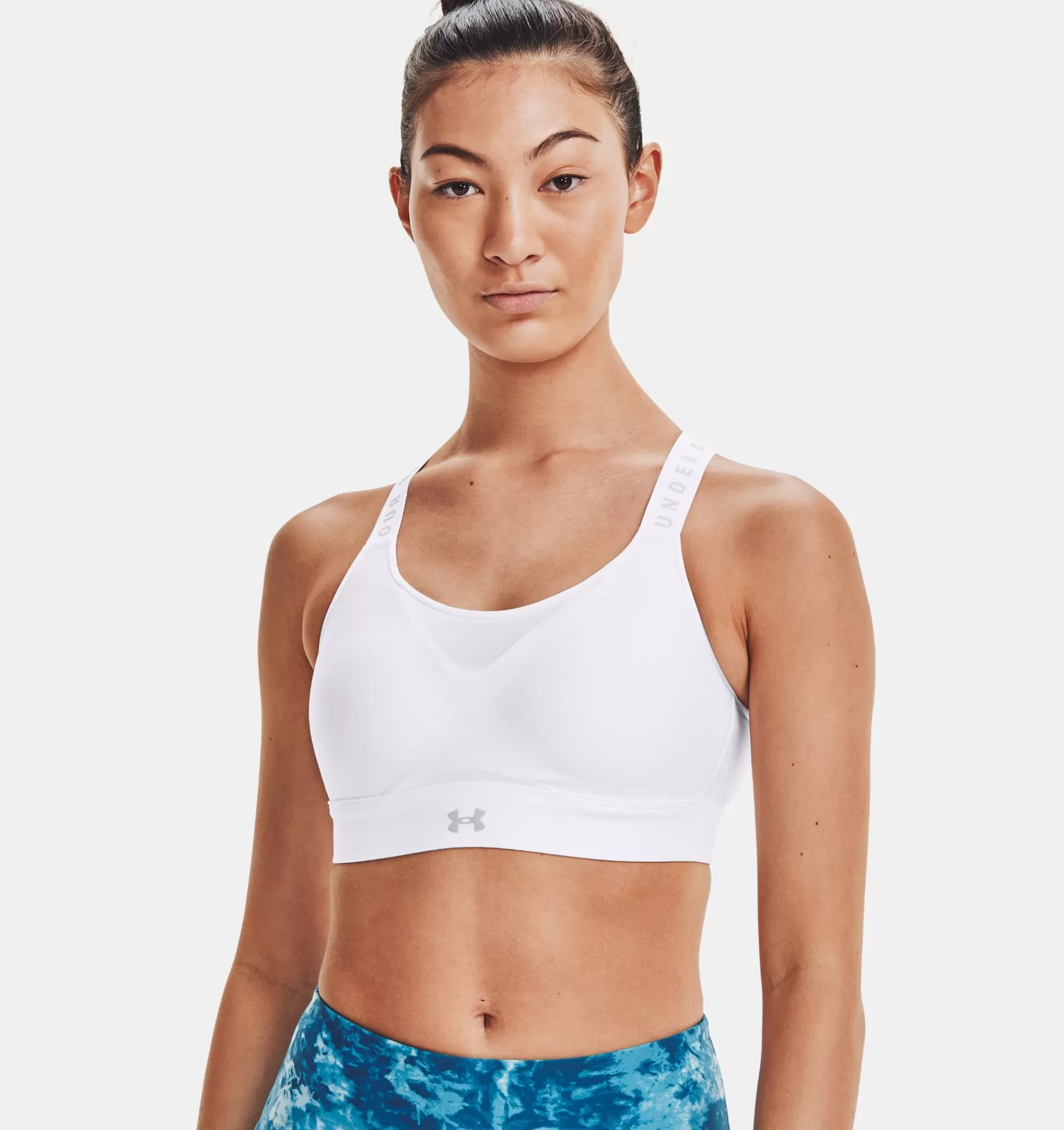 Best Sale Under Armour Reggiseno Sportivo Ua Infinity High Da Donna White / Halo Gray - 100