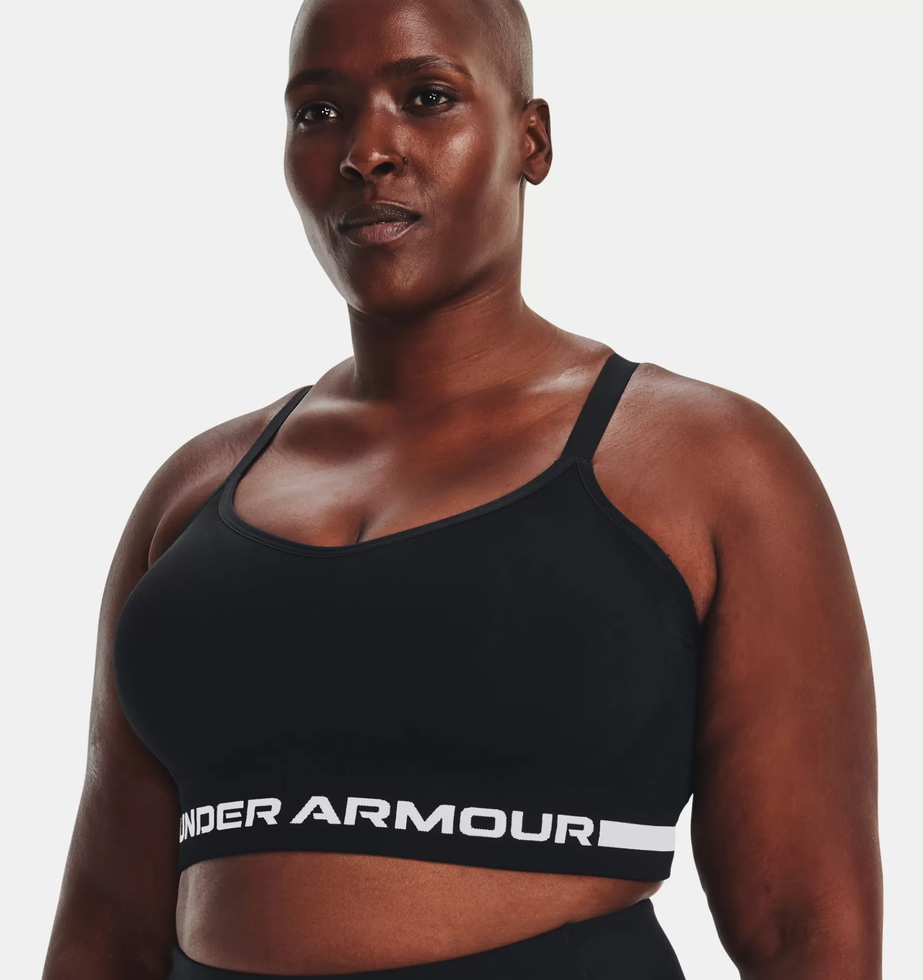 Best Sale Under Armour Reggiseno Sportivo Ua Seamless Low Long Da Donna Black / Halo Gray - 001