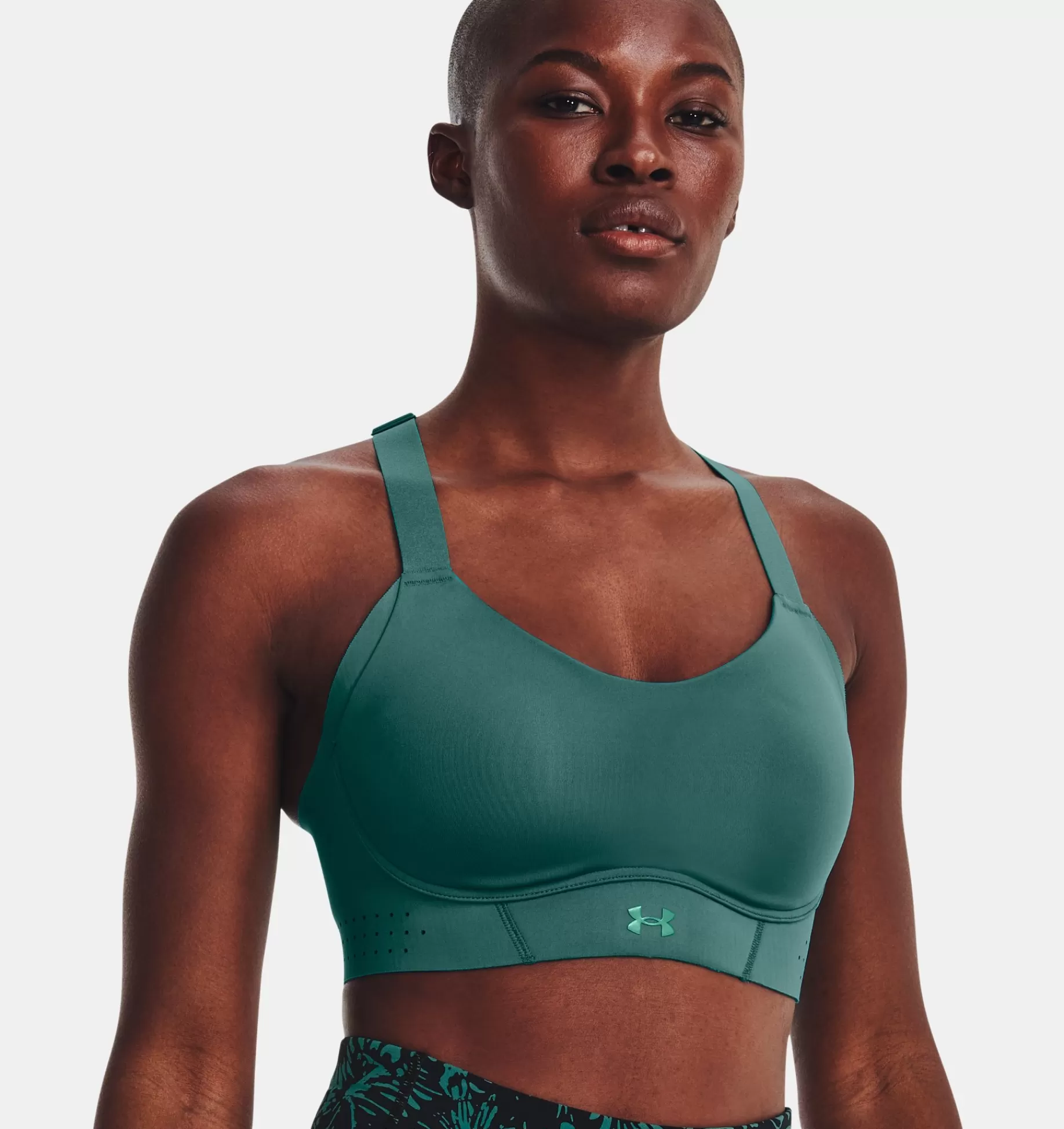 Store Under Armour Reggiseno Sportivo Ua Uplift High Da Donna Coastal Teal / Birdie Green - 722