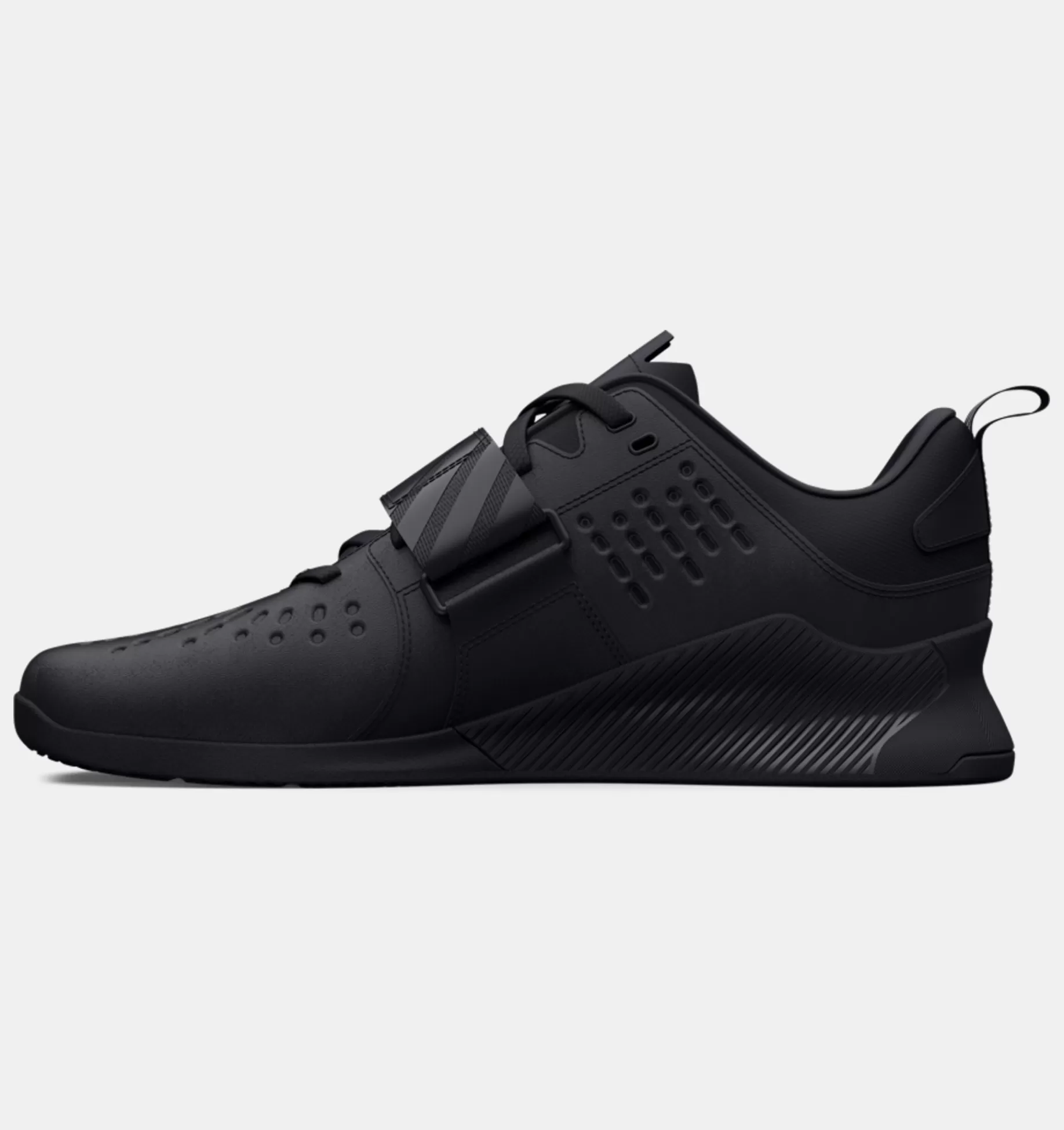 New Under Armour Scarpe Da Allenamento Ua Reign Lifter Unisex Black / White - 001