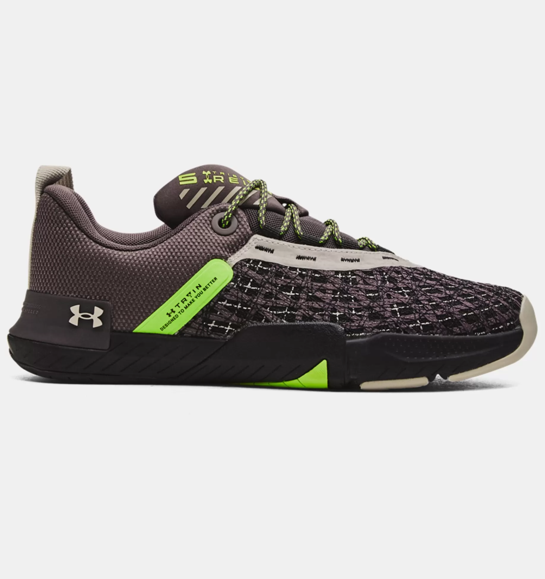 Best Under Armour Scarpe Da Allenamento Ua Tribase™ Reign 5 Da Uomo Ash Taupe / Black - 100