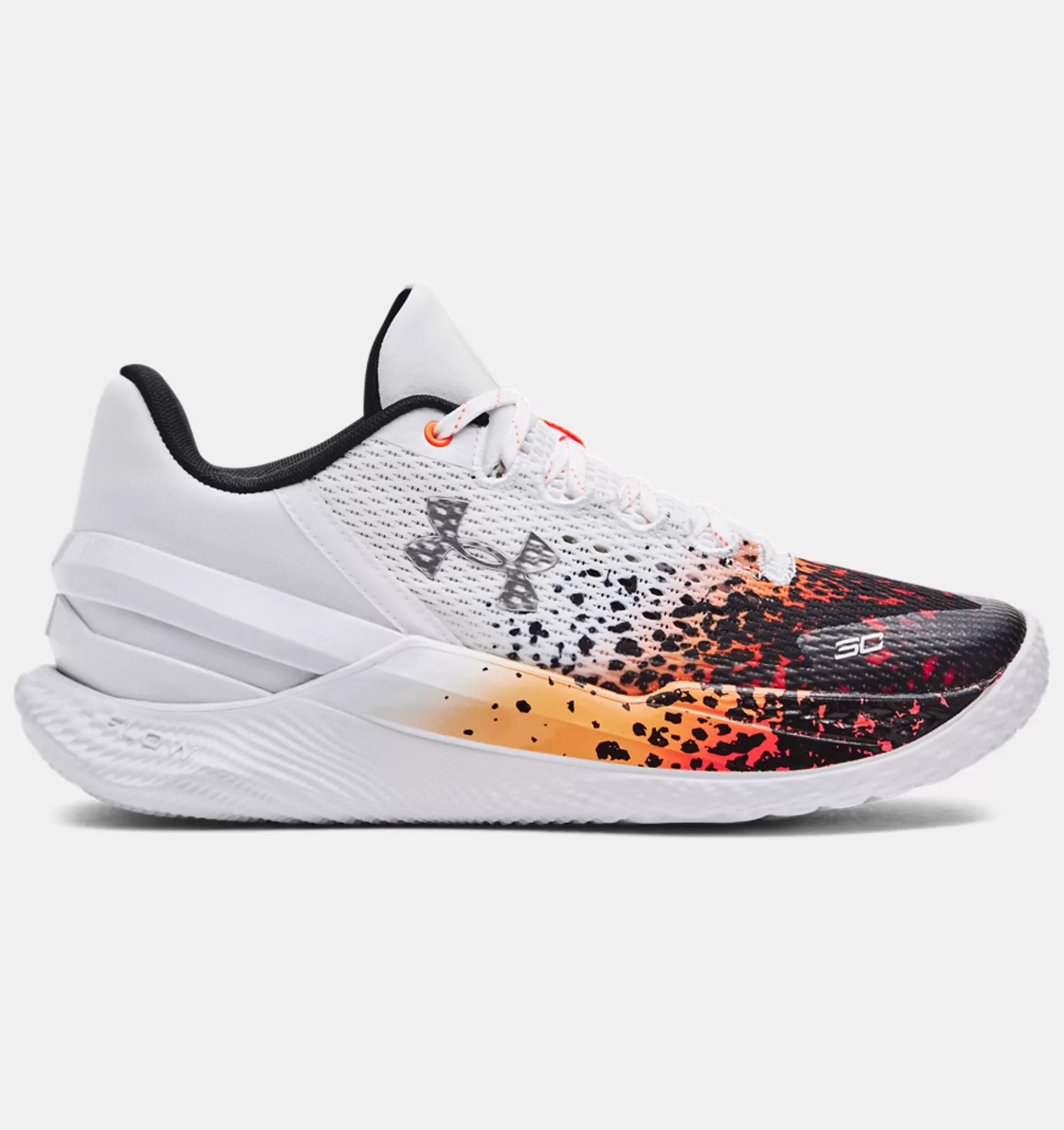 Cheap Under Armour Scarpe Da Basket Curry 2 Low Flotro Unisex White / Black - 100