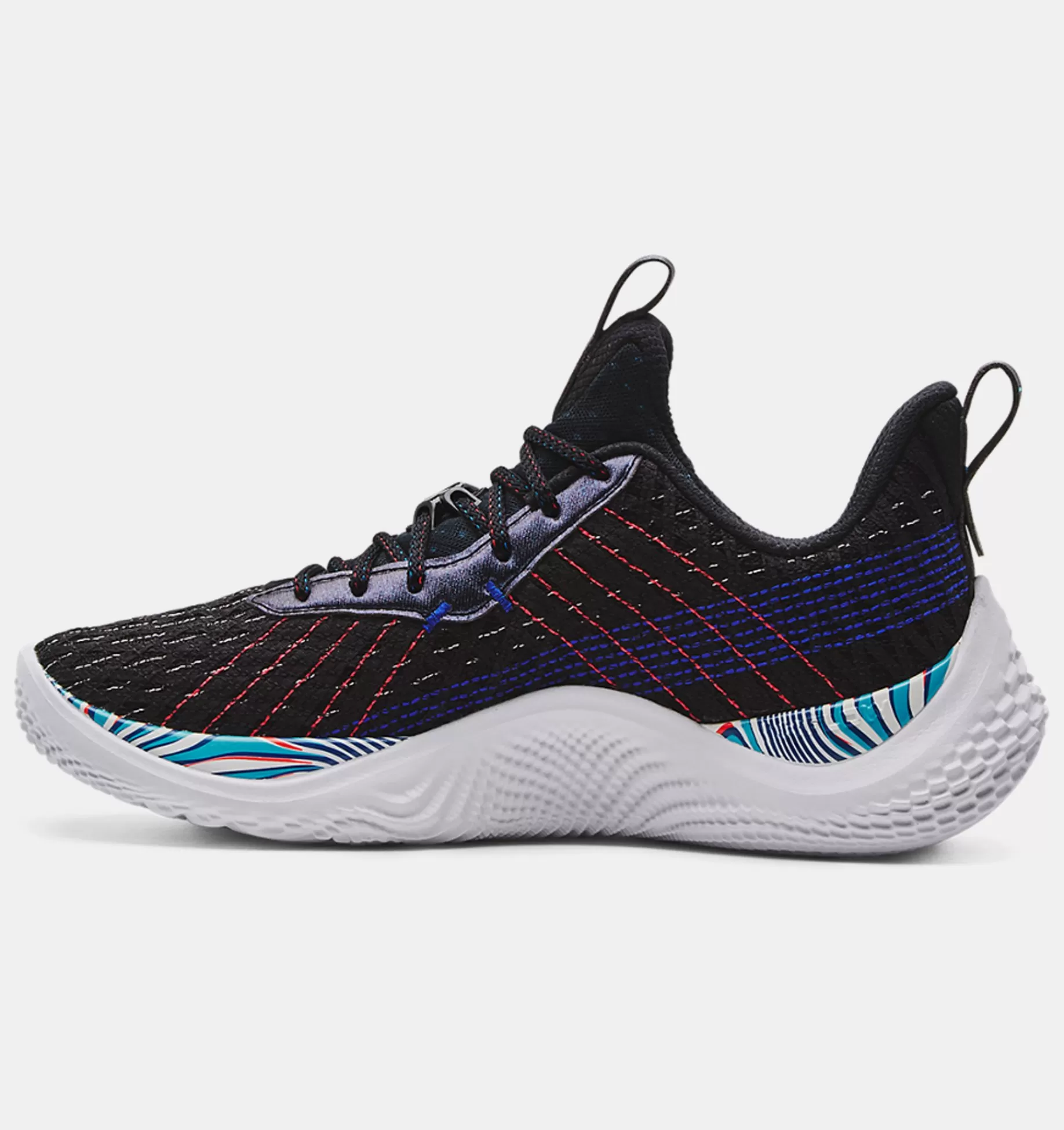 Shop Under Armour Scarpe Da Basket Curry Flow 10  Black / Royal - 001