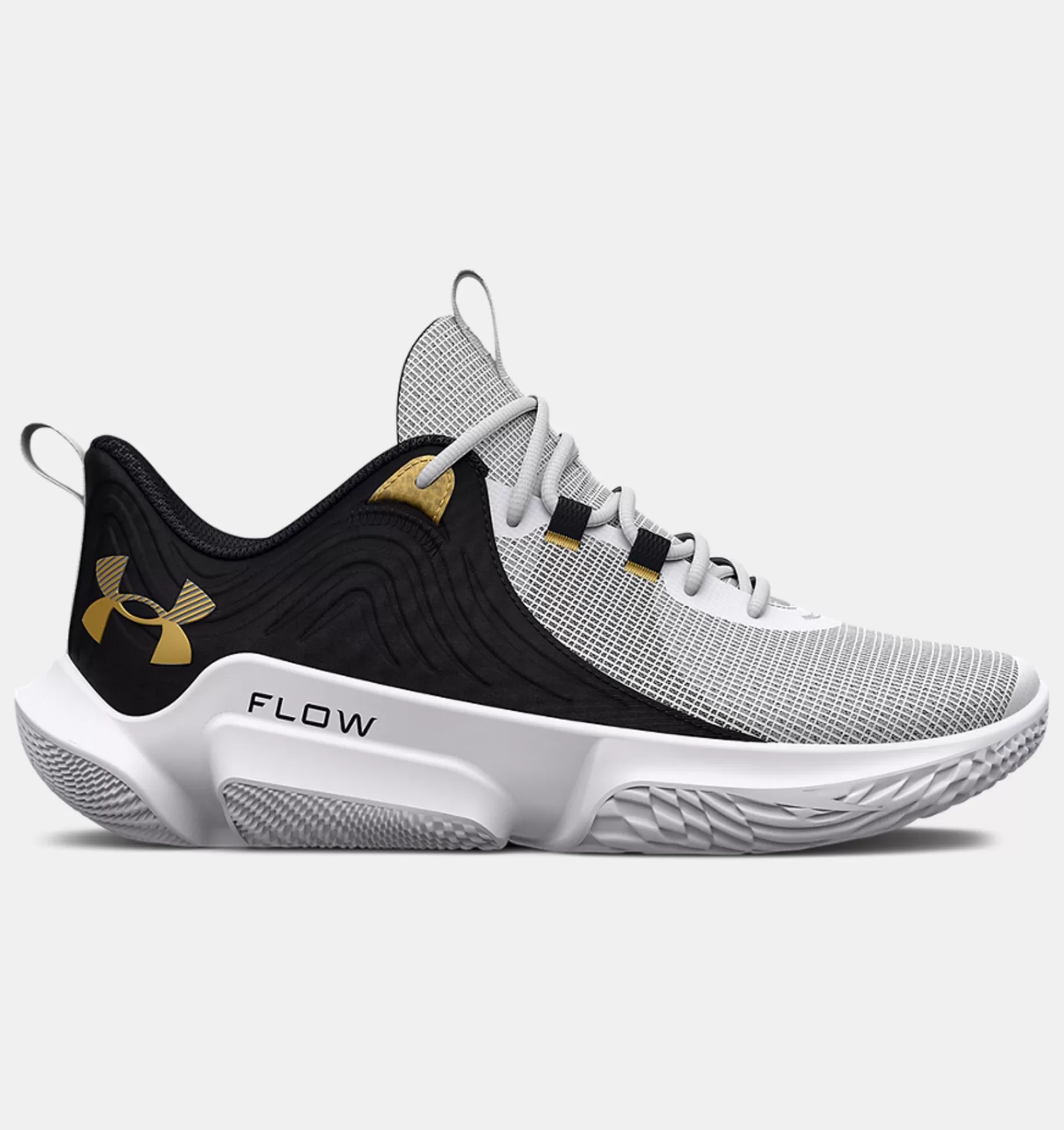 Outlet Under Armour Scarpe Da Basket Ua Flow Futr X 2 Unisex White / Black - 100