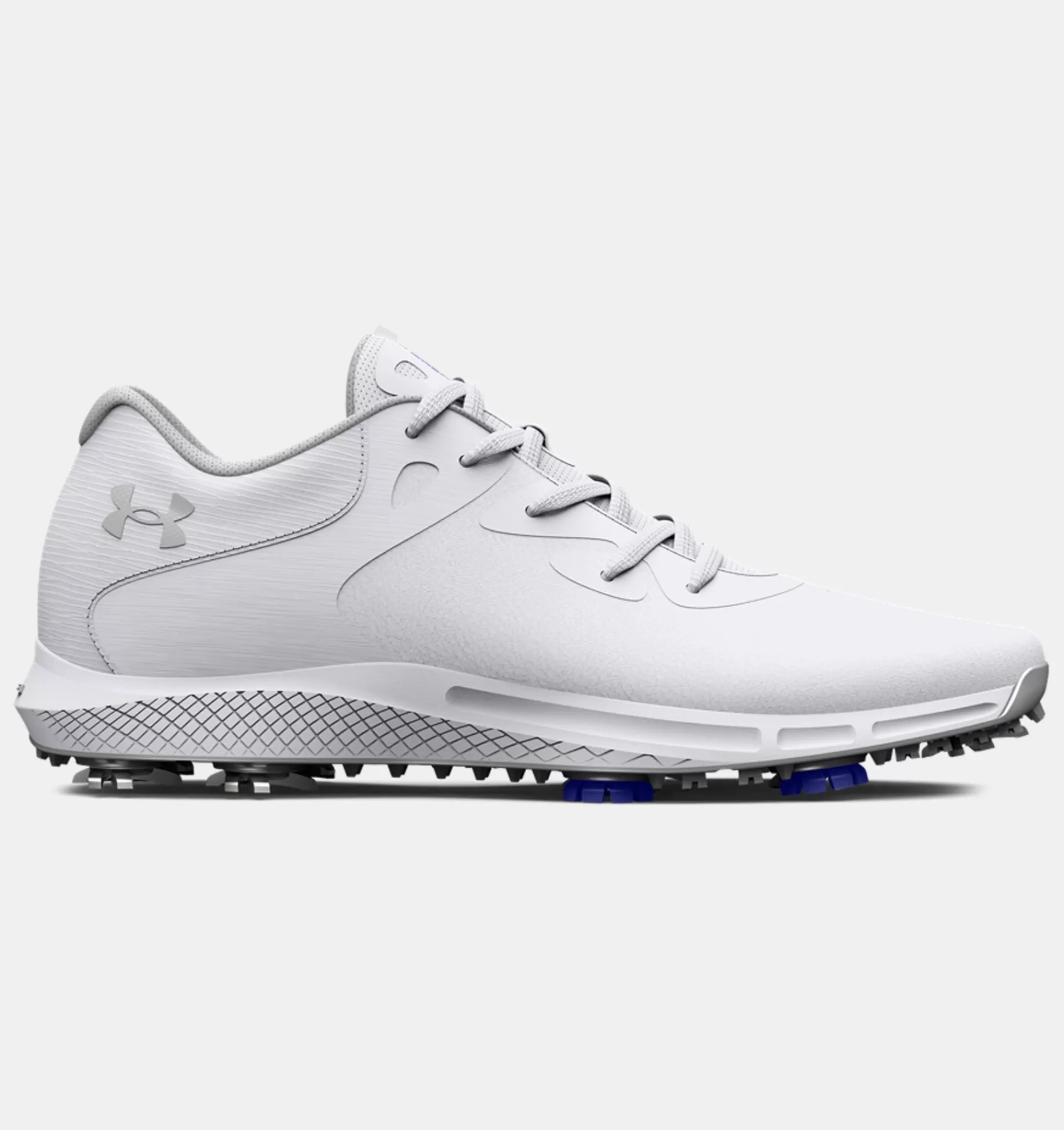 Online Under Armour Scarpe Da Golf Ua Charged Breathe 2 Da Donna White / Metallic Silver - 100