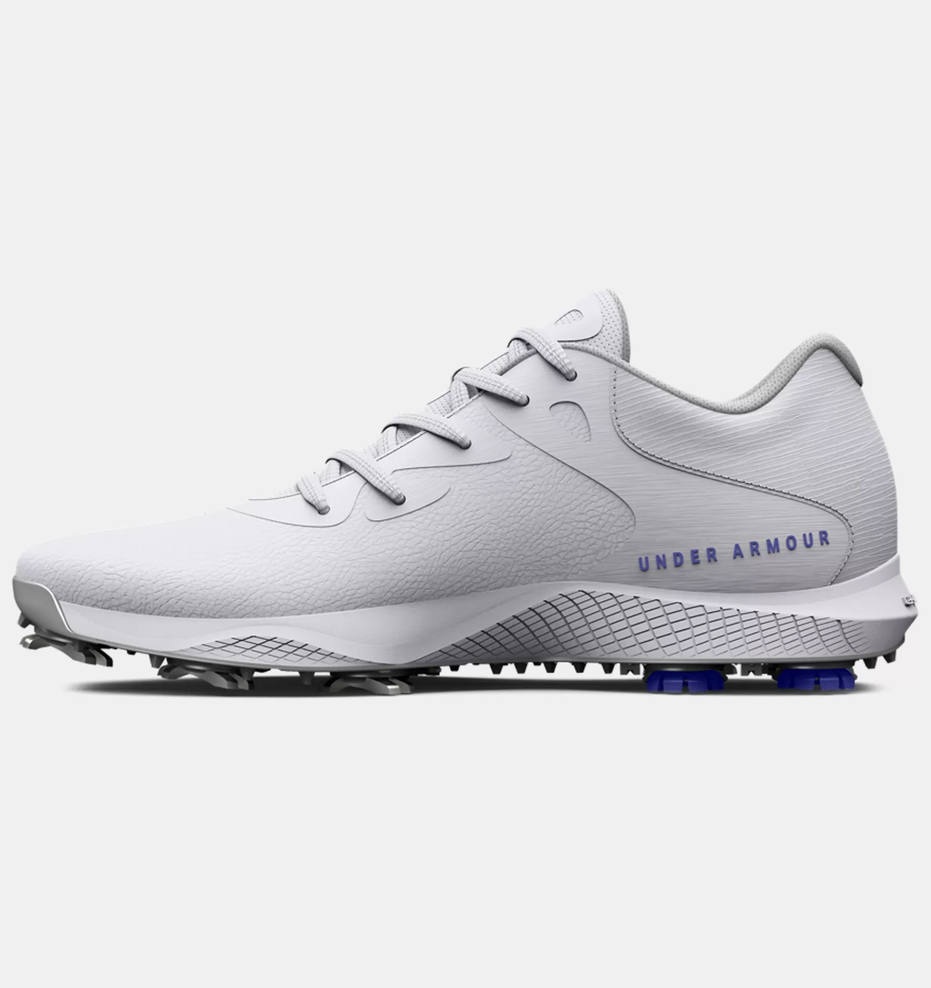 Online Under Armour Scarpe Da Golf Ua Charged Breathe 2 Da Donna White / Metallic Silver - 100