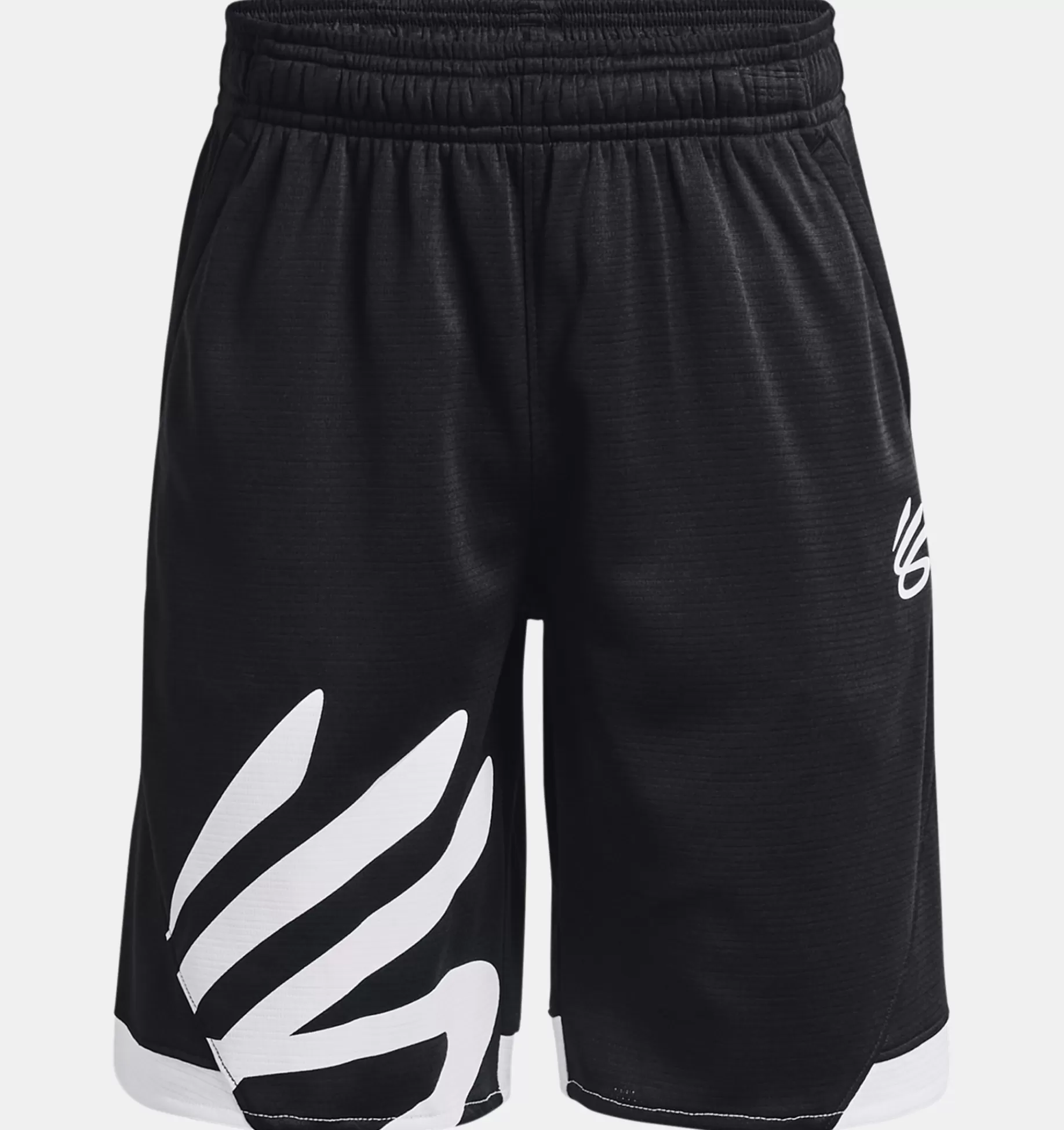 Store Under Armour Shorts Curry Splash Da Ragazzo Black / White - 001