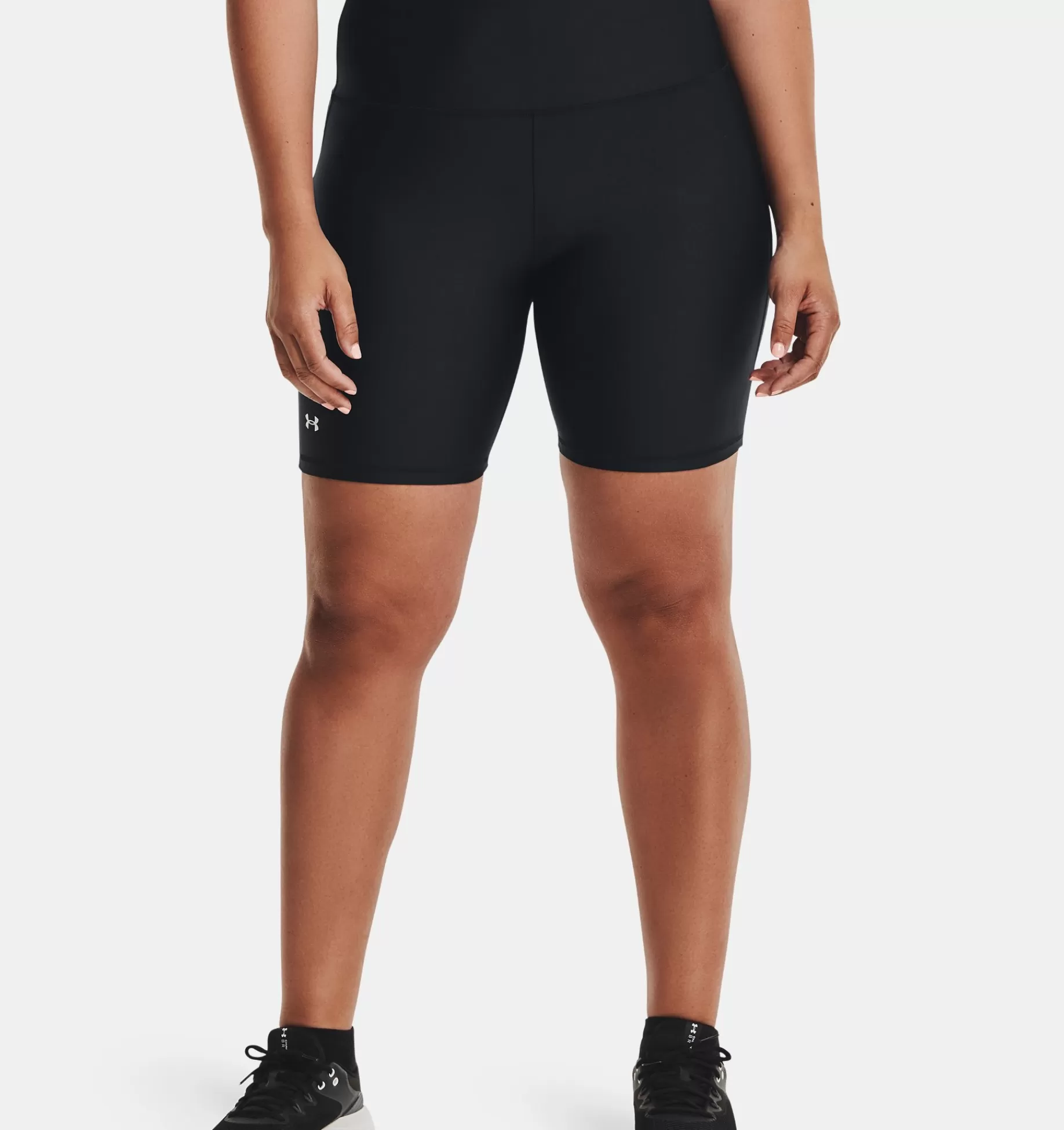 Cheap Under Armour Shorts Heatgear® Armour Bike Da Donna Black / White - 001