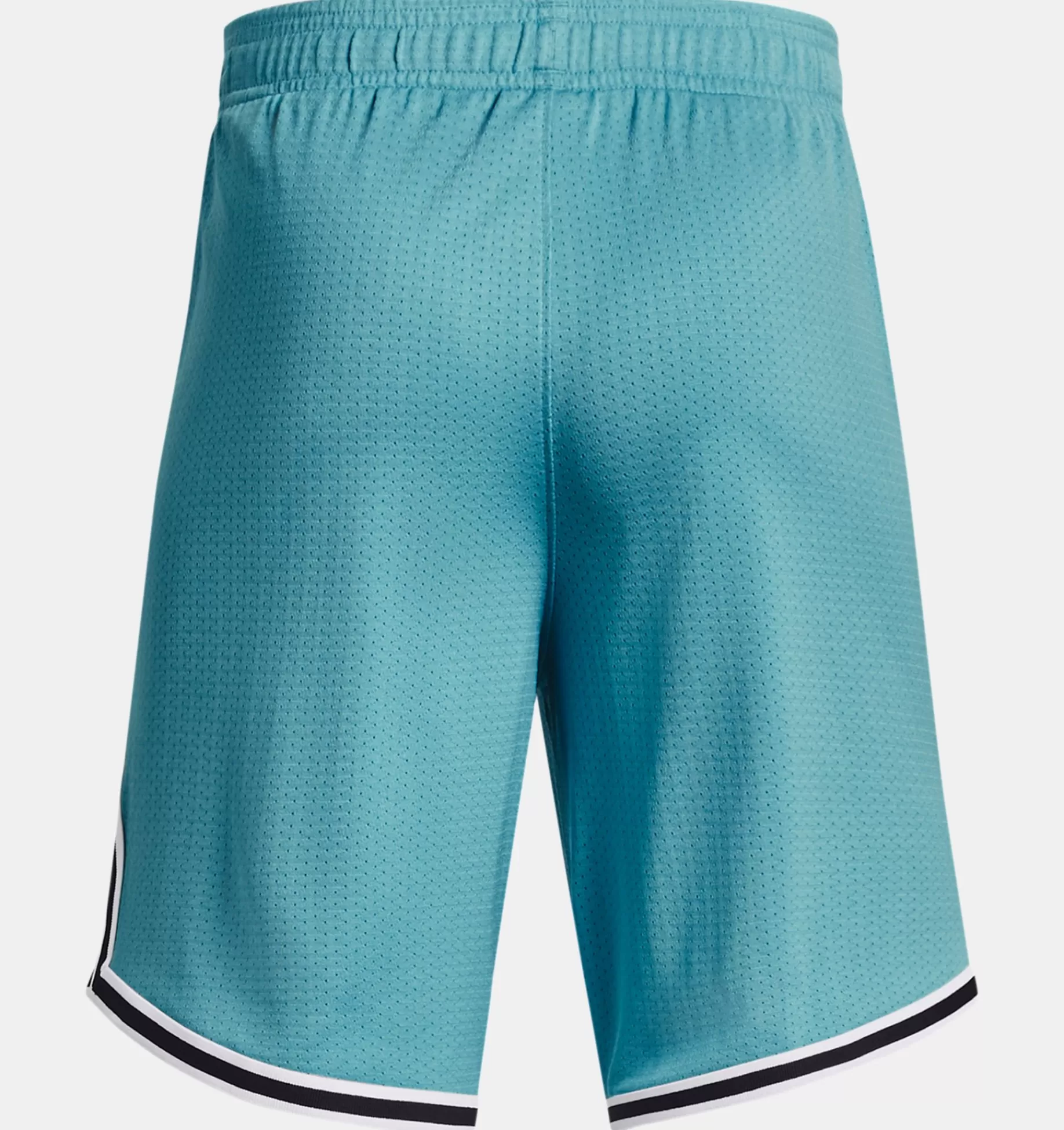 New Under Armour Shorts Project Rock Penny Mesh Da Ragazzo Glacier Blue / Black - 433