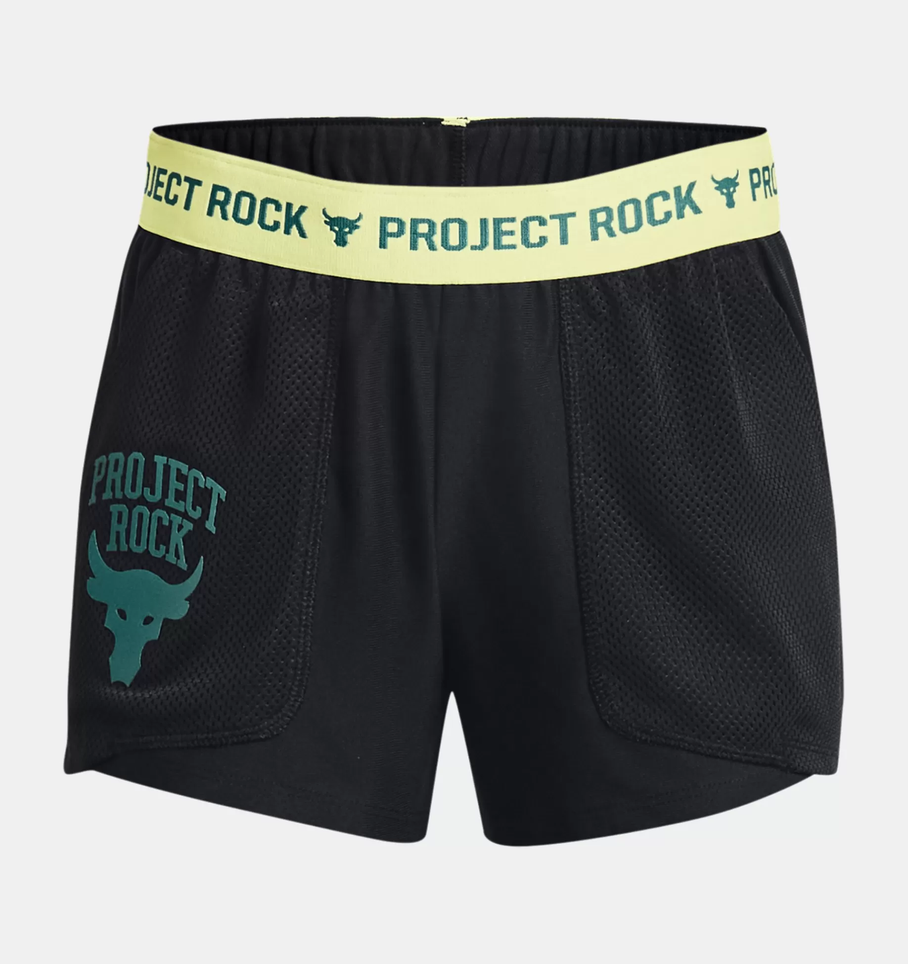 Outlet Under Armour Shorts Project Rock Play Up Da Ragazza Black / Fade - 001