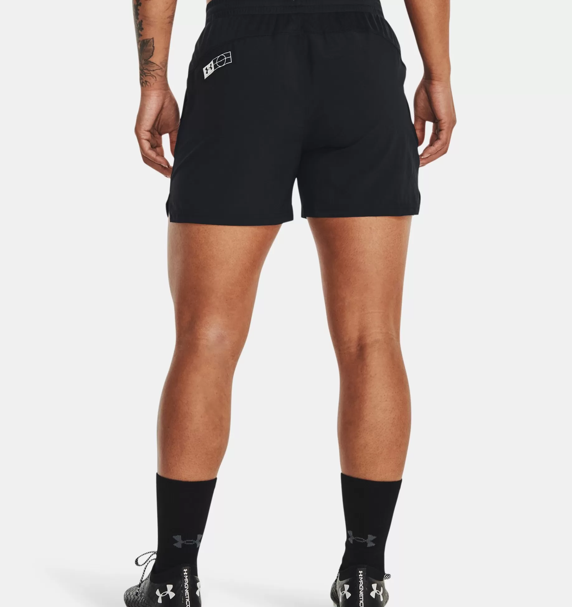 Hot Under Armour Shorts Ua Accelerate Da Donna Black / White - 001