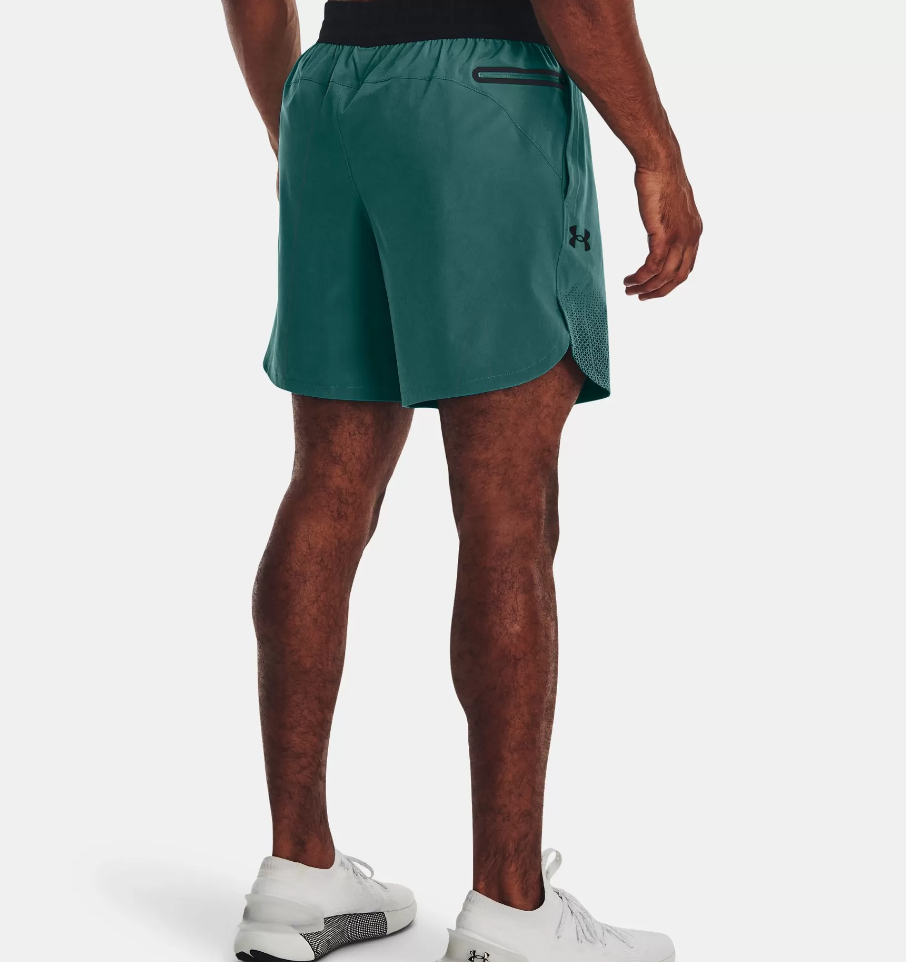 Store Under Armour Shorts Ua Armourprint Peak Woven Da Uomo Coastal Teal / Black - 722