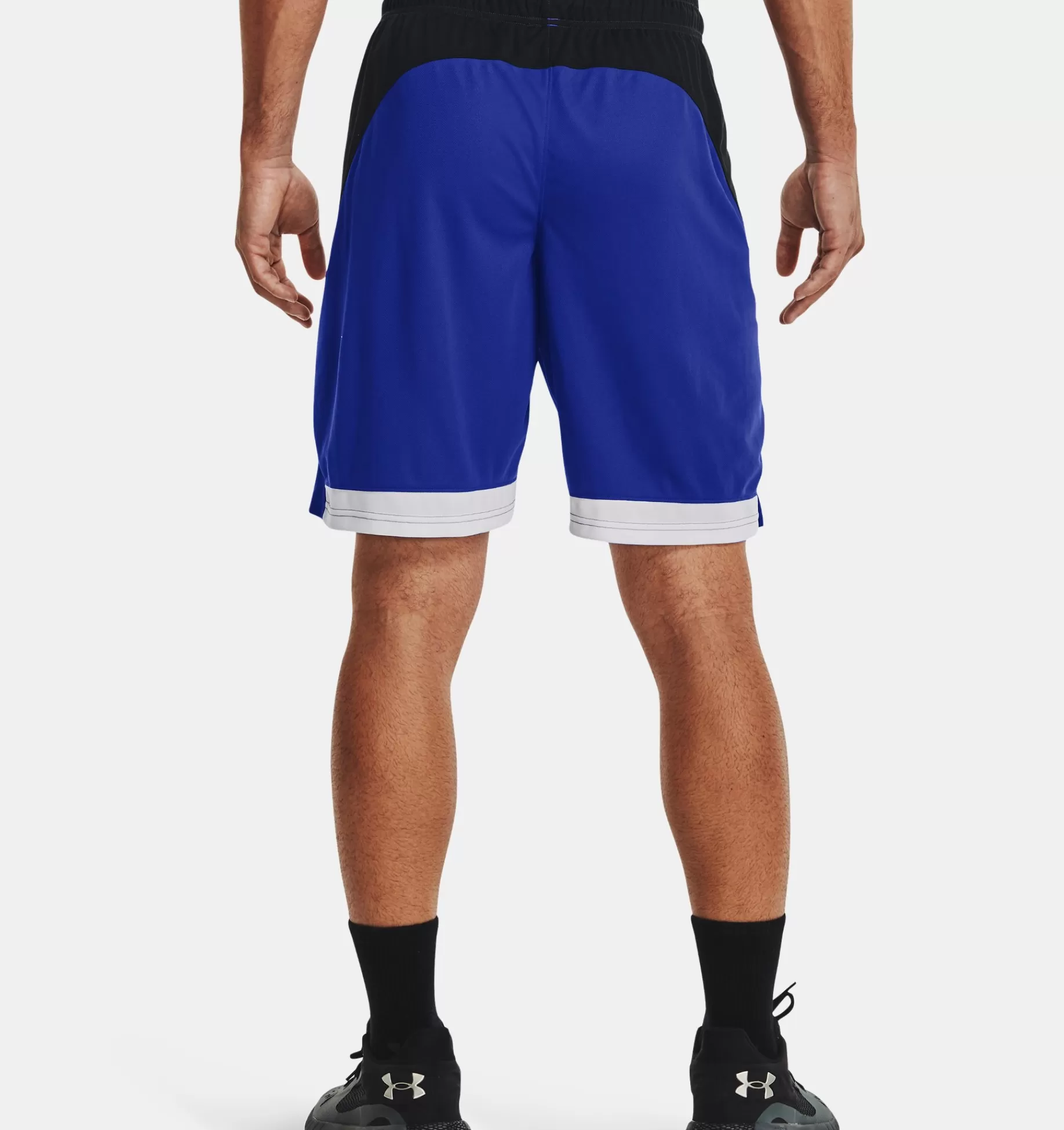 Fashion Under Armour Shorts Ua Baseline 10 Royal / White - 400