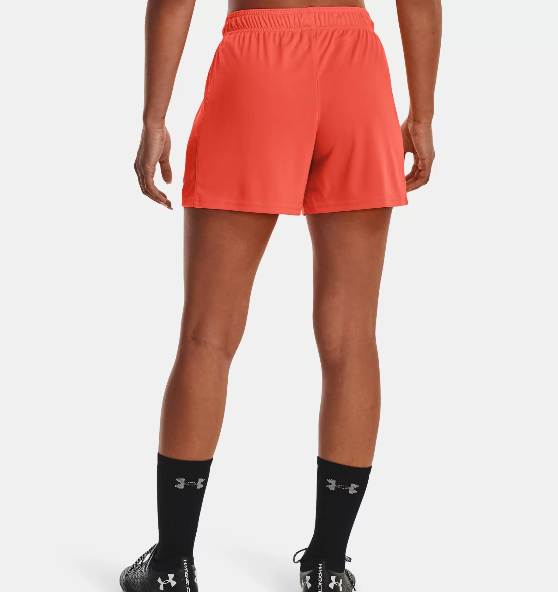 Outlet Under Armour Shorts Ua Challenger Knit Da Donna After Burn / White - 877