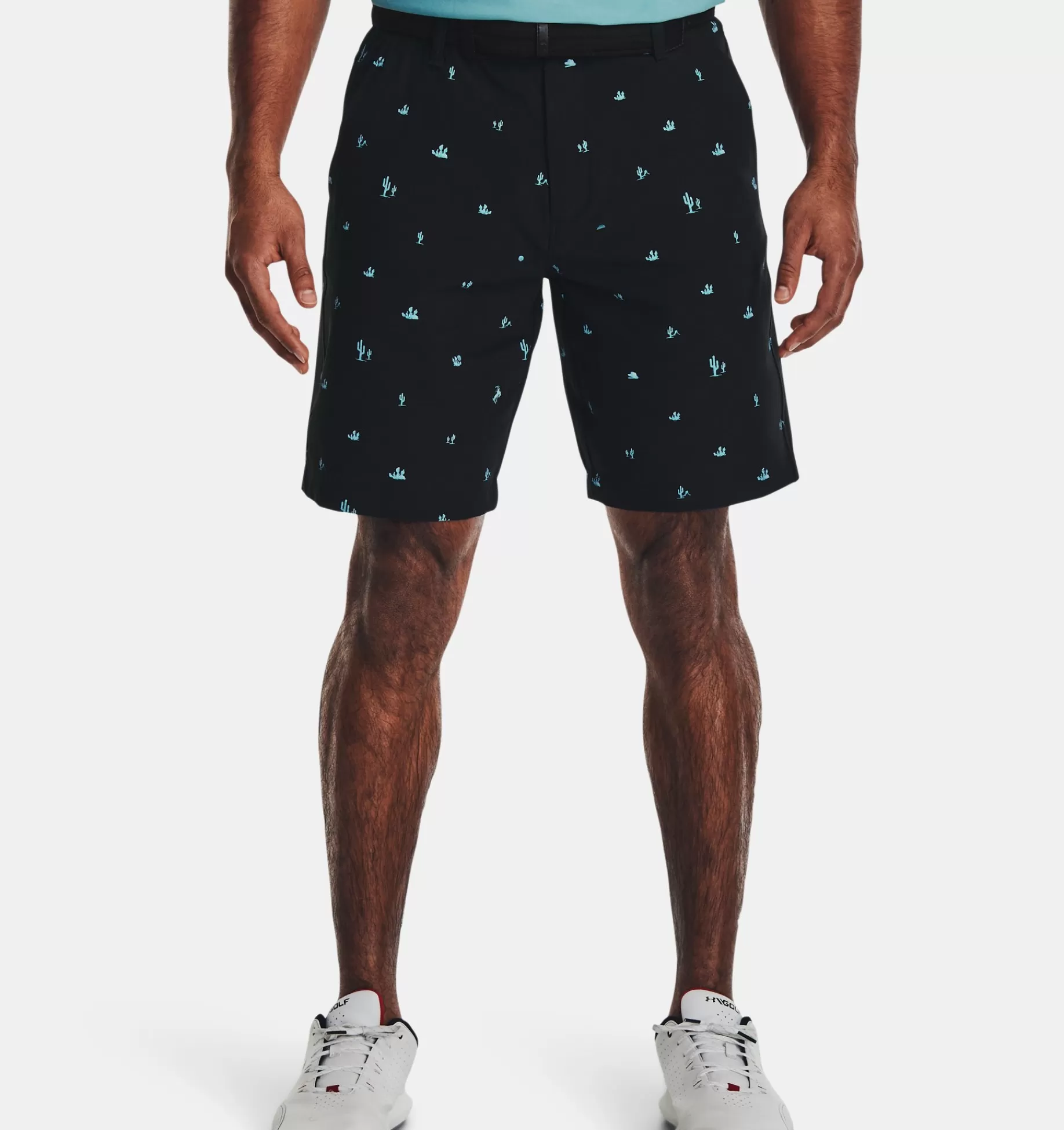 Shop Under Armour Shorts Ua Drive Printed Da Uomo Black / Blue Foam - 001