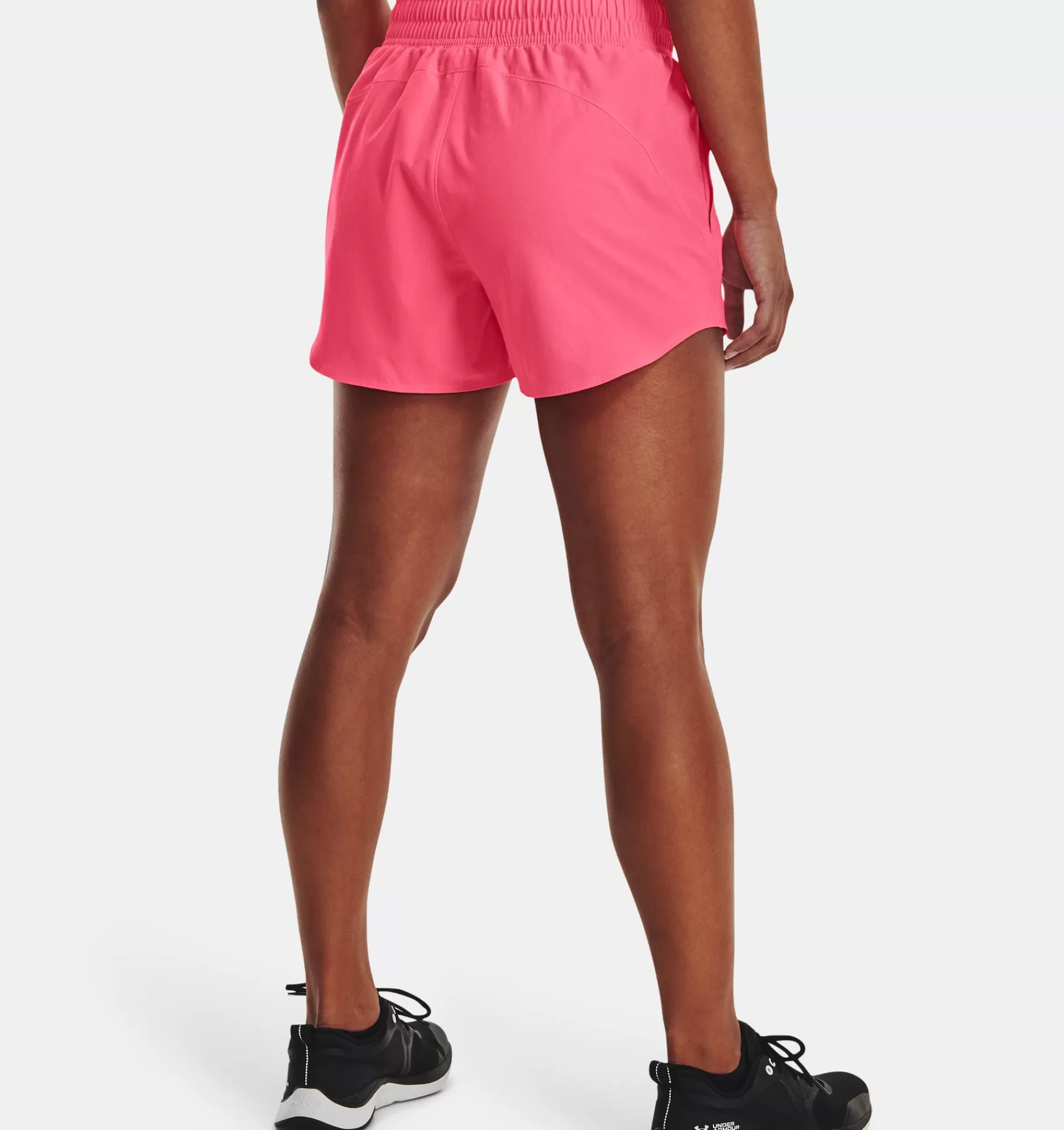 Sale Under Armour Shorts Ua Flex Woven 8 Cm Da Donna Pink Shock - 683