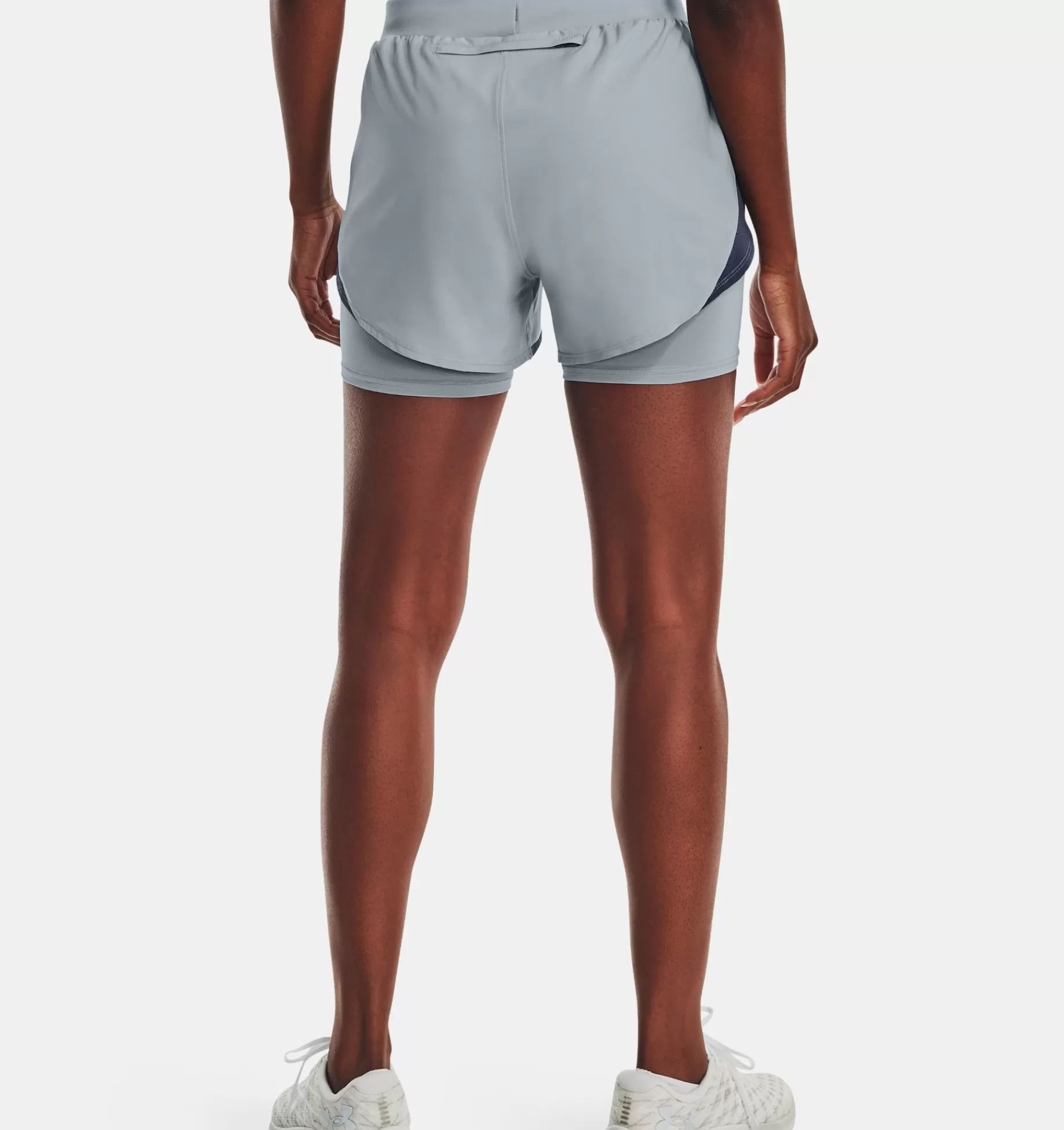 Online Under Armour Shorts Ua Fly-By Elite 2 In-1 Da Donna Harbor Blue / Reflective - 465