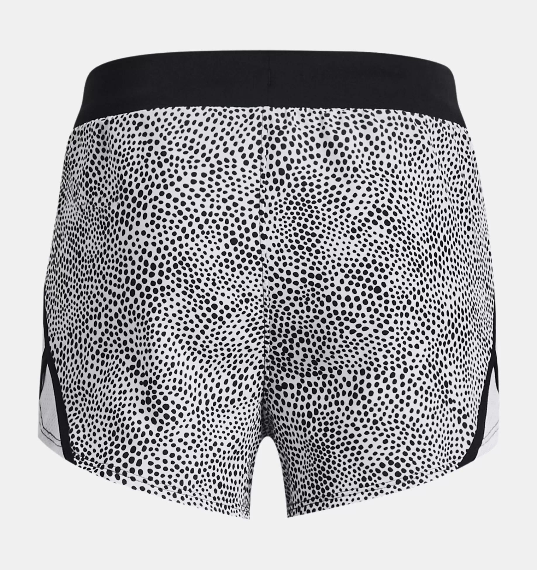 Cheap Under Armour Shorts Ua Fly-By Printed Da Ragazza Black / White - 004