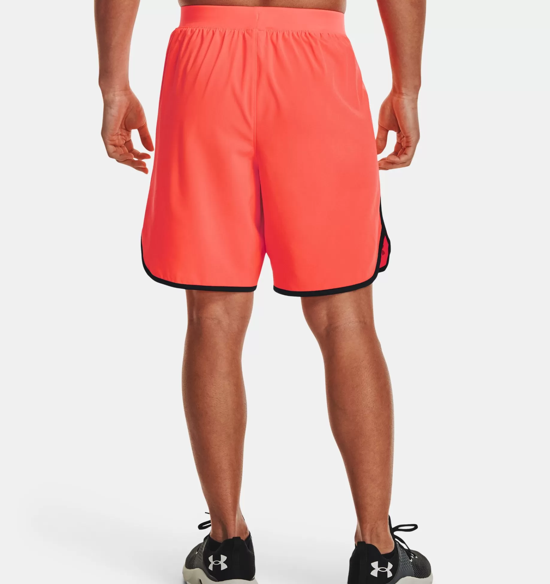 Best Under Armour Shorts Ua Hiit Woven 20 Cm Da Uomo After Burn / Black - 877