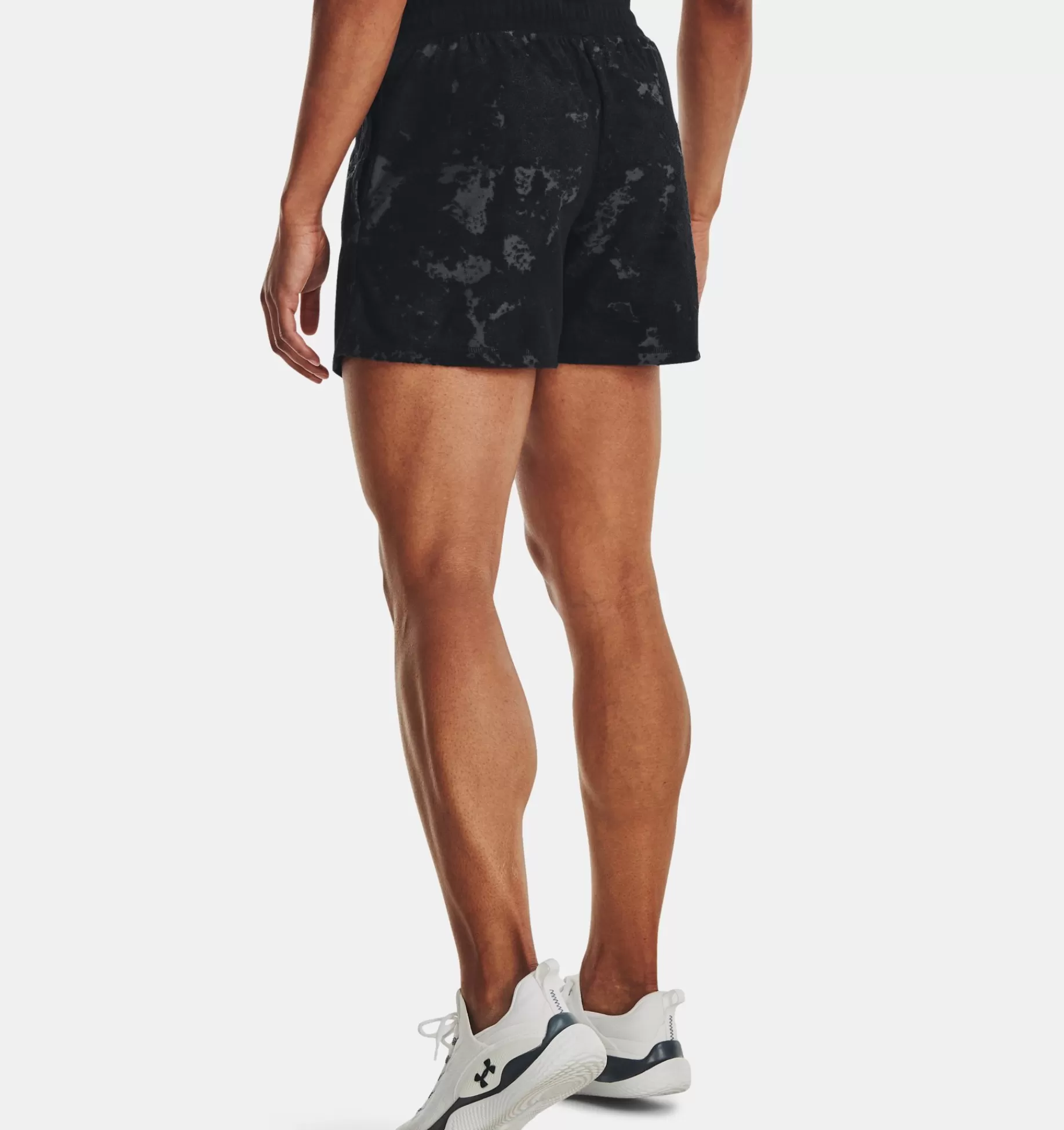 Discount Under Armour Shorts Ua Journey Terry Da Donna Black - 001