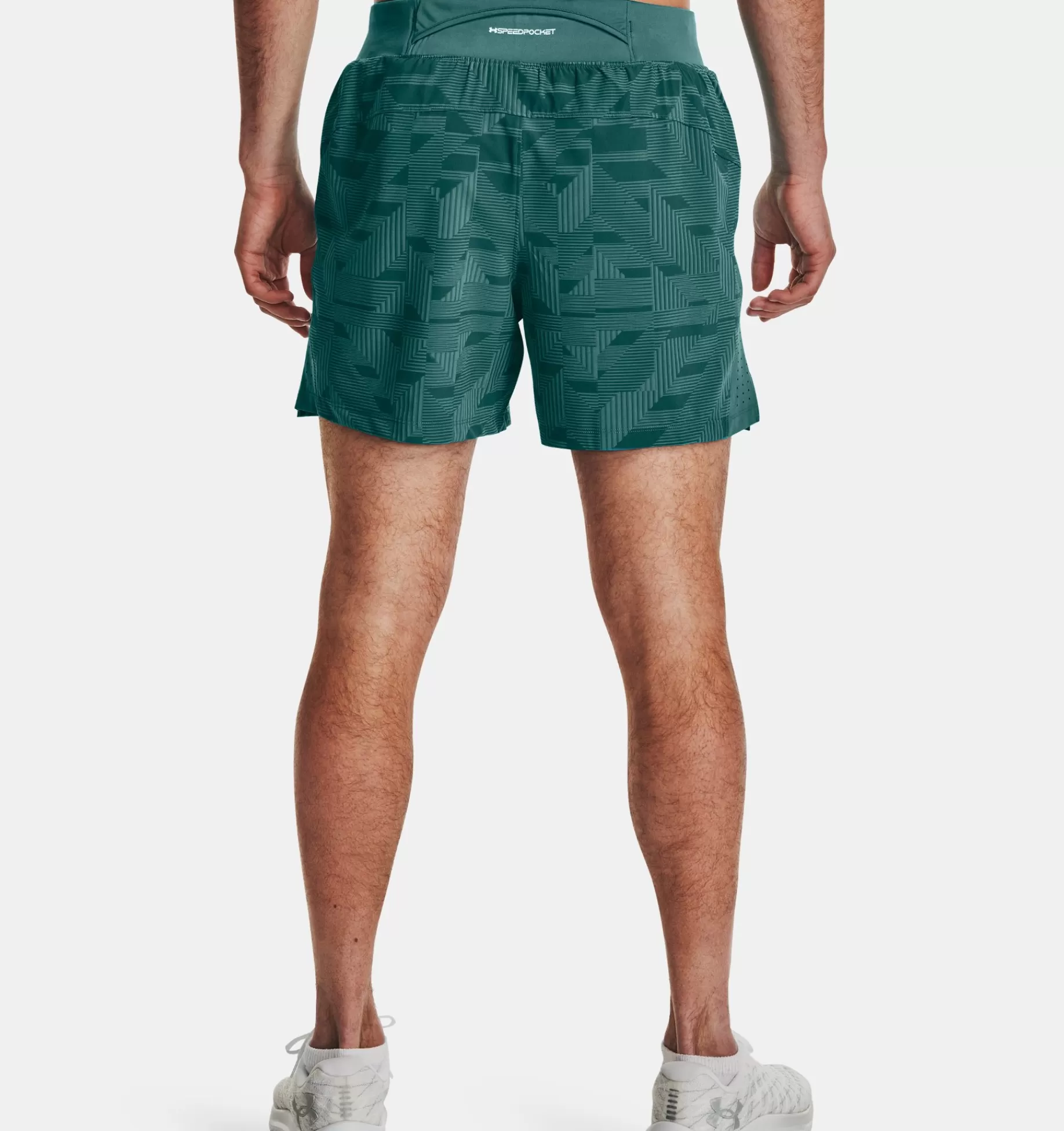 Clearance Under Armour Shorts Ua Launch Elite 13 Cm Da Uomo Coastal Teal / Reflective - 722